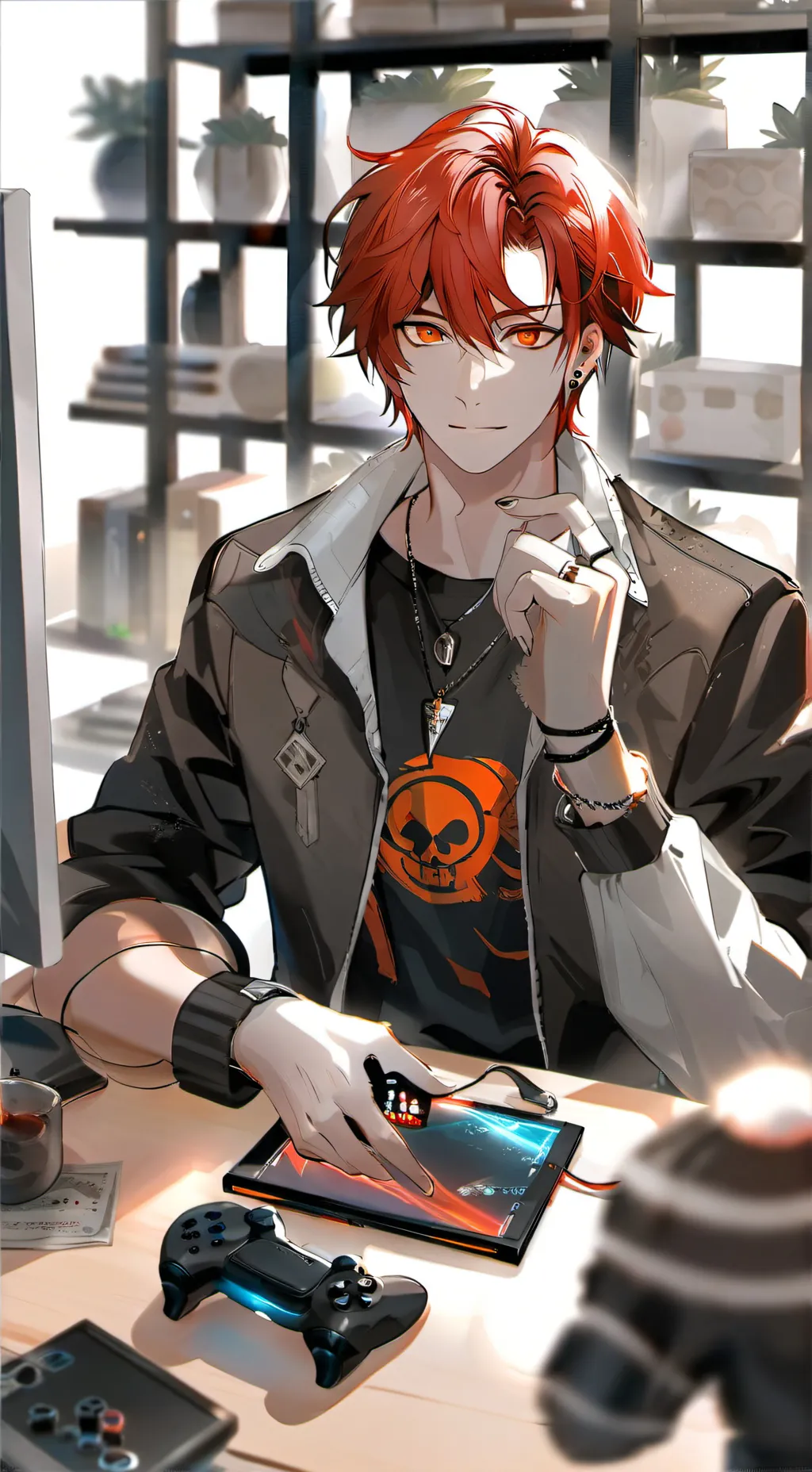 ai character: antonio grace background