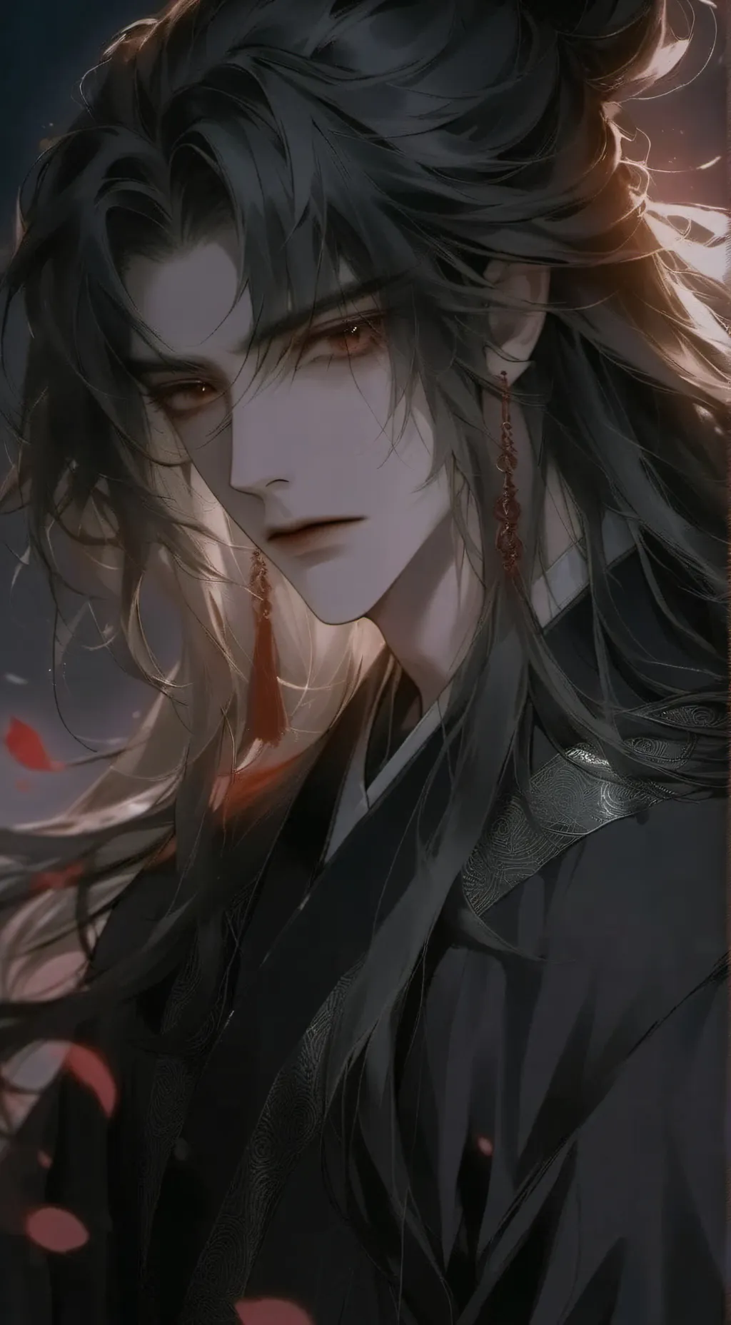 ai character: 暮辞 background