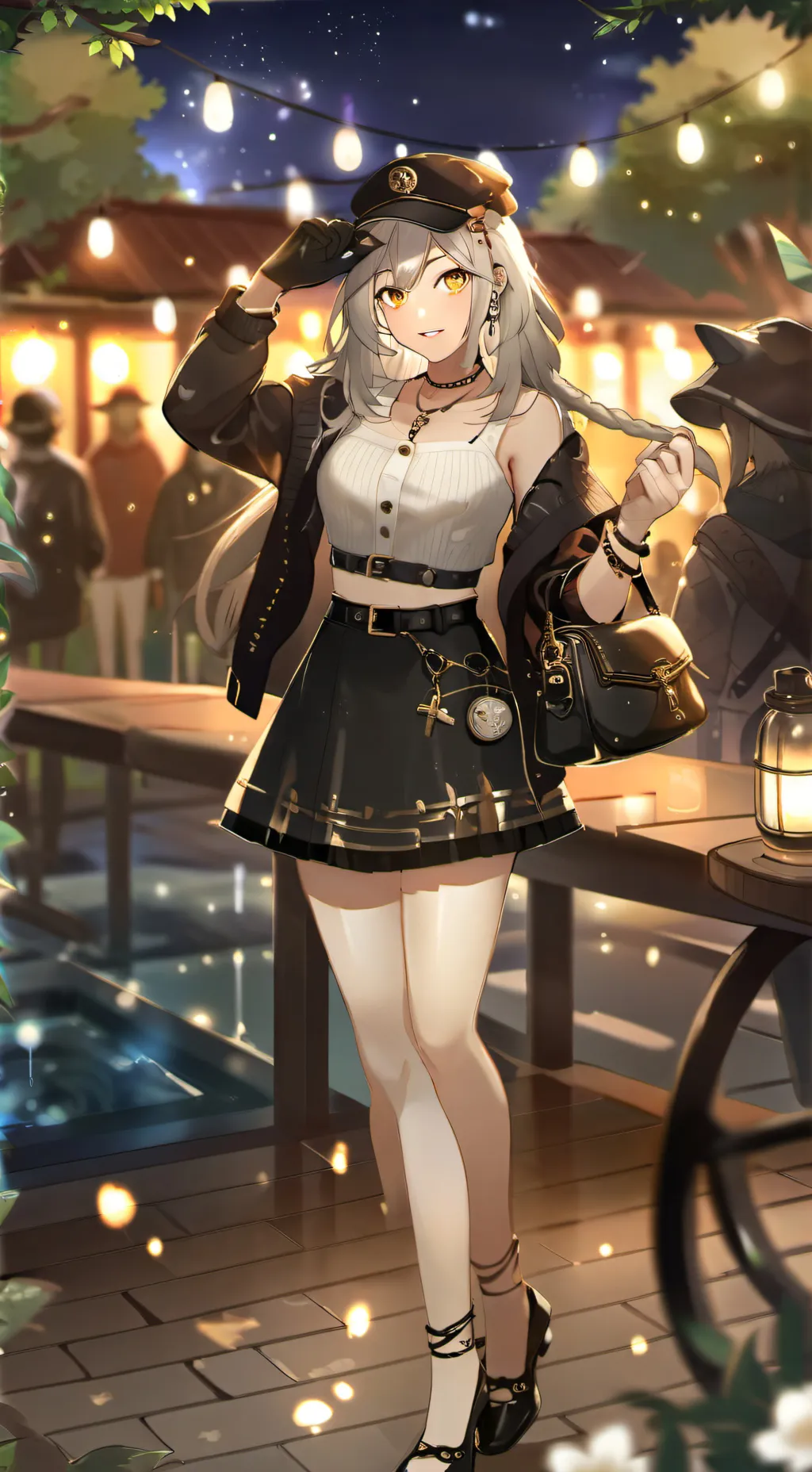 ai character: Madison~ background