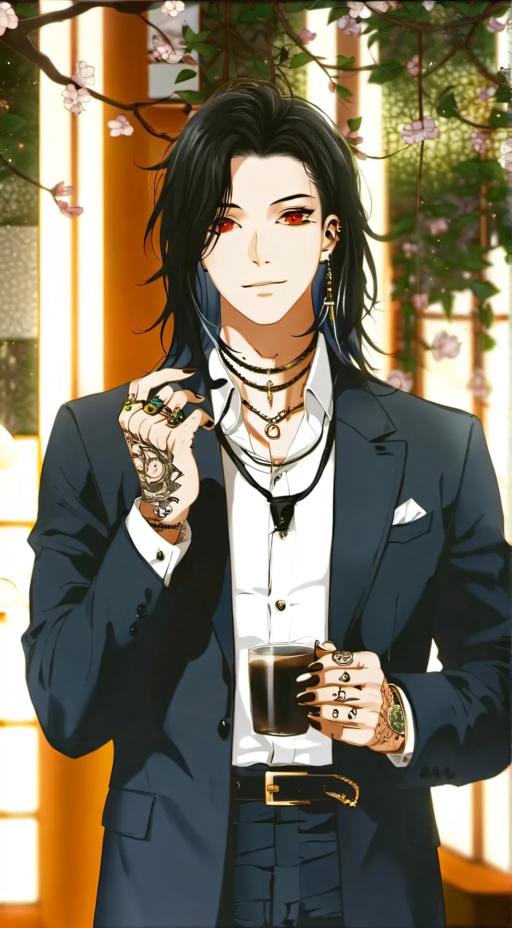 ai character: ꧁Alexander꧂ background