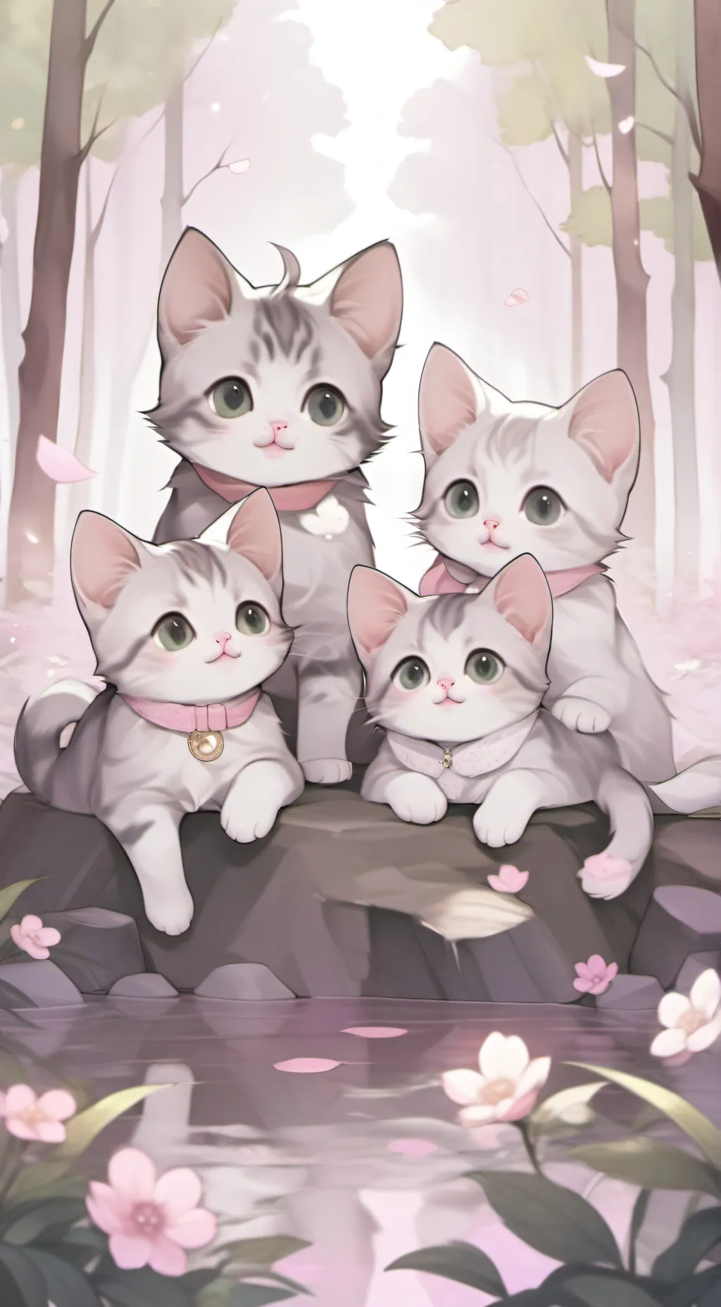 ai character: Warrior cats!❁ background