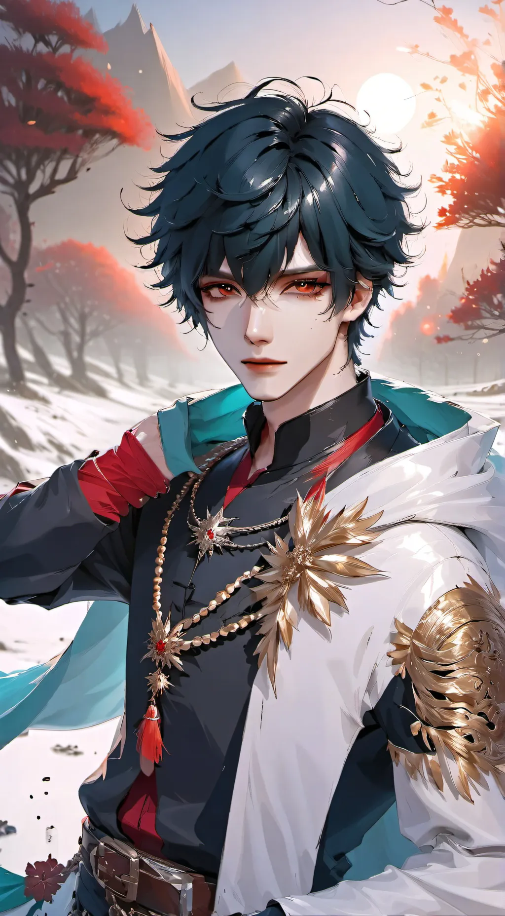 ai character: leo background