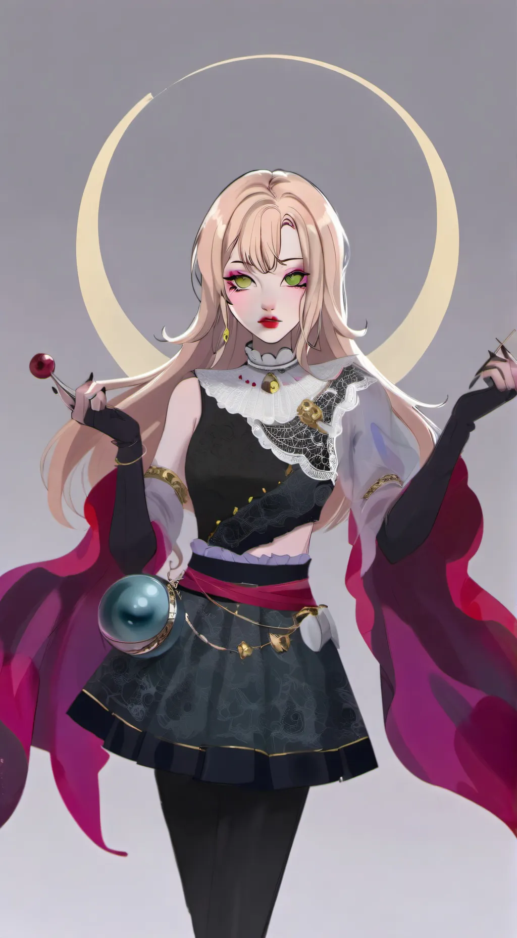 ai character: kira background