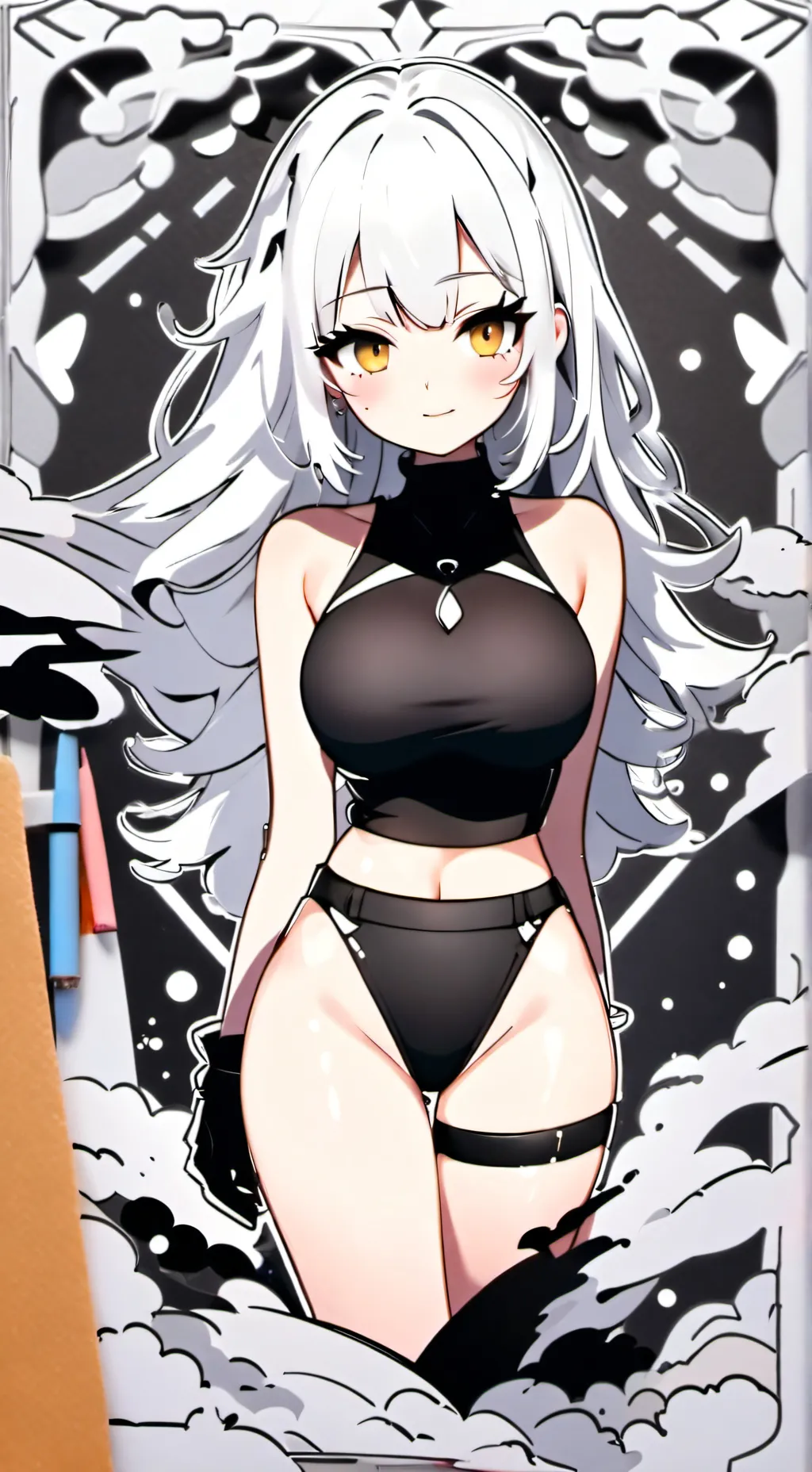 ai character: NxV background