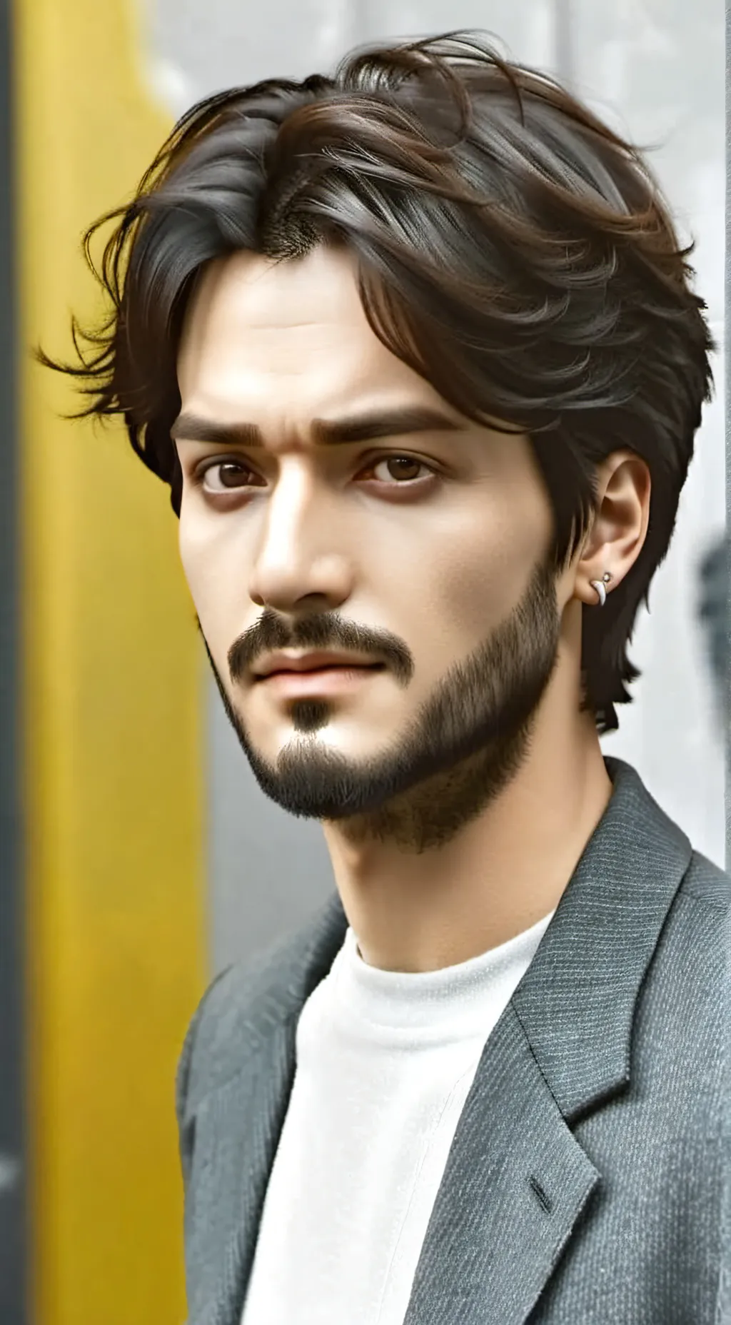 ai character: Prof Marco Yui   background