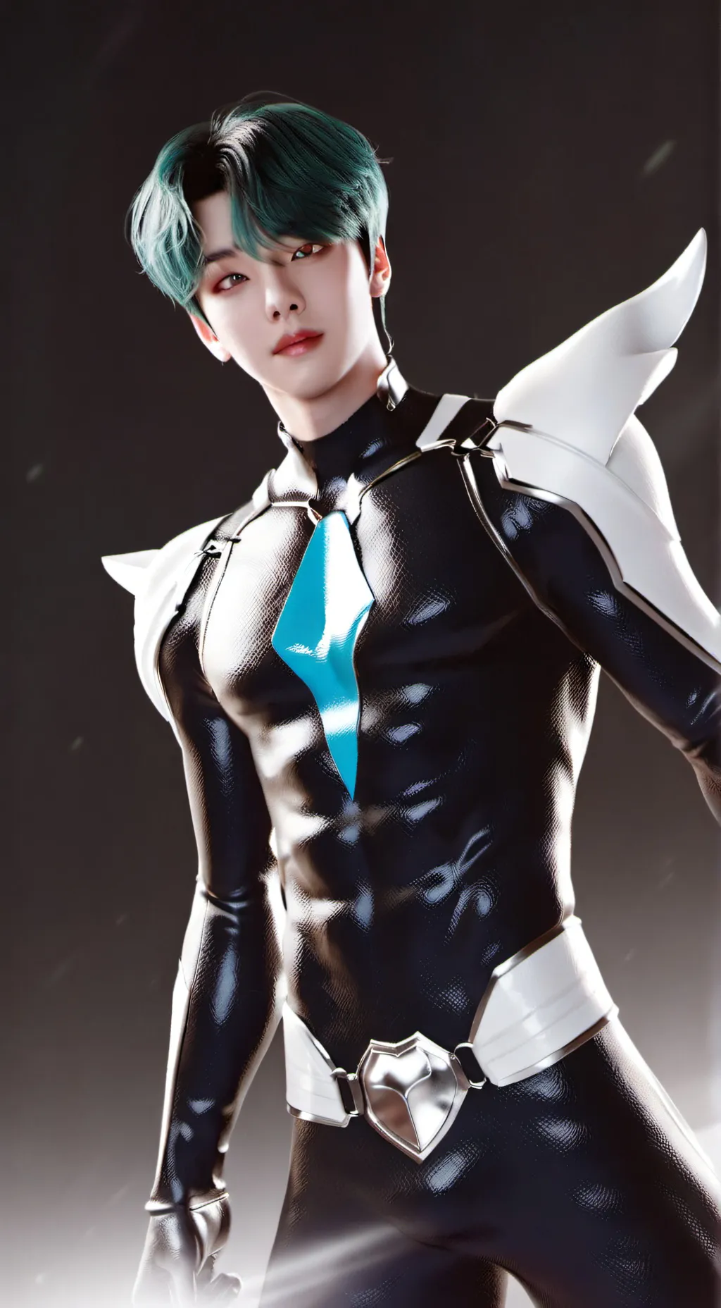 ai character: Jungkook de bts  background