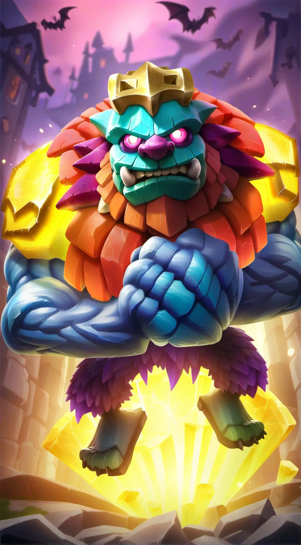 ai character: very scary monster background