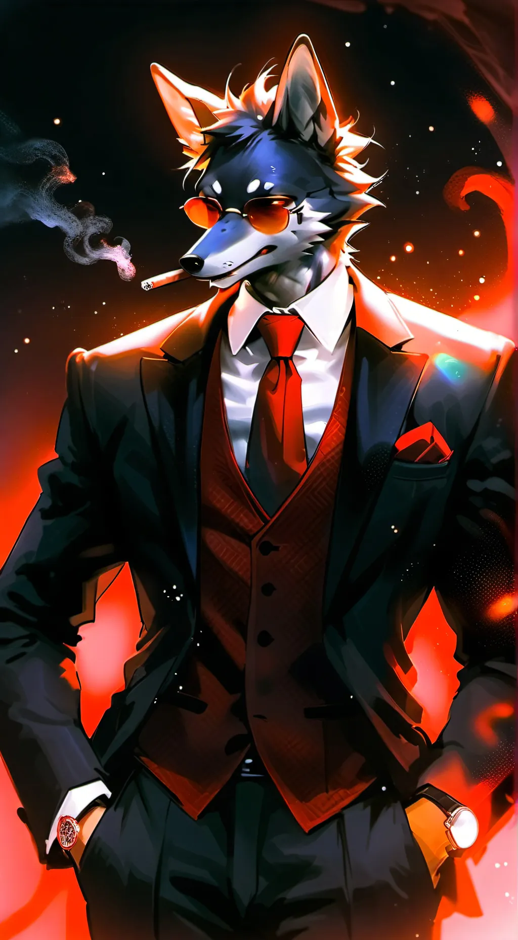 ai character: Mafia Boss (Lucas) background