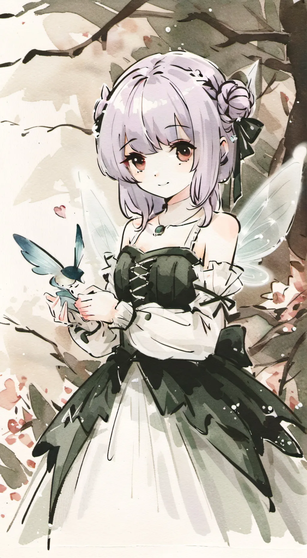 ai character: katty background