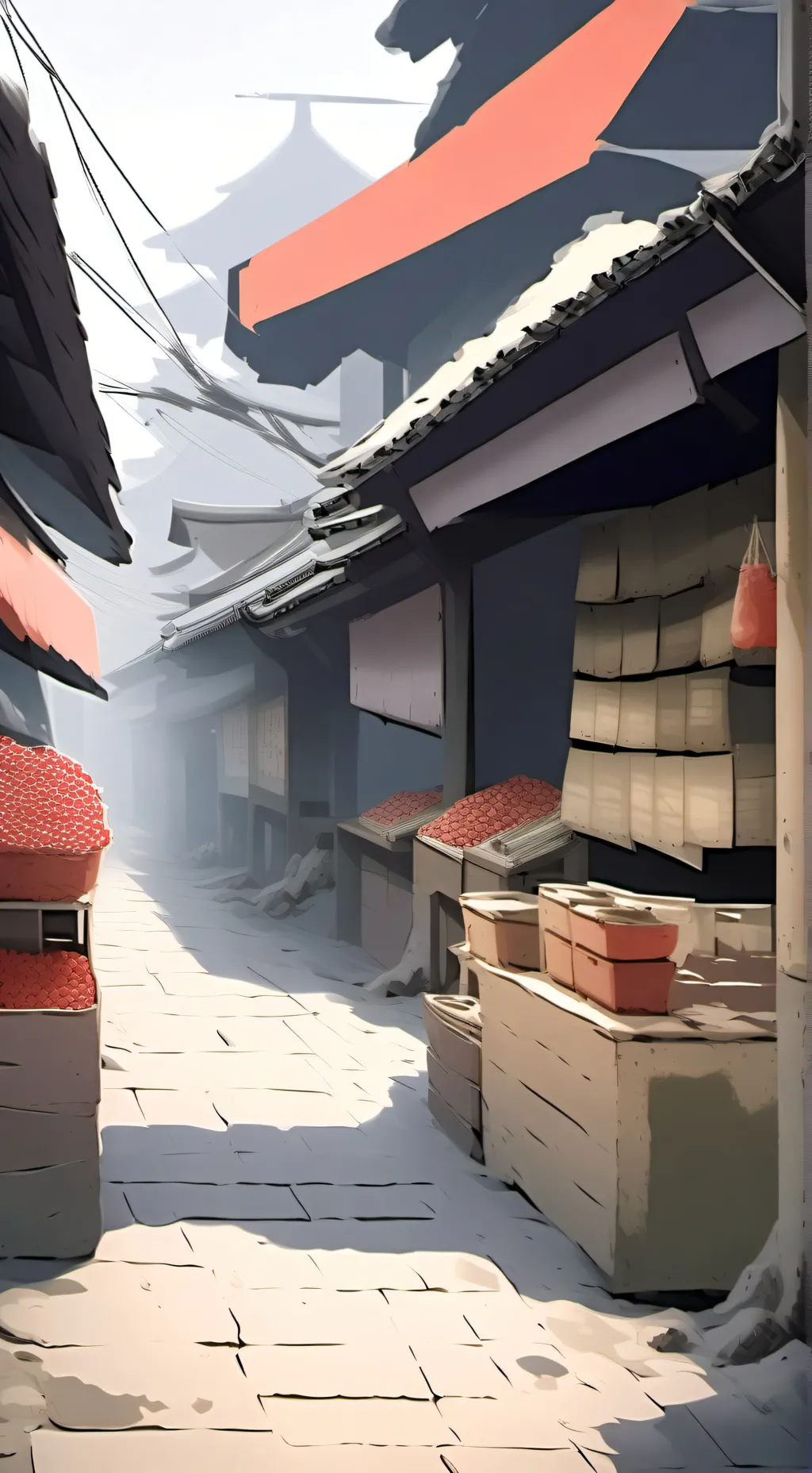 ai character: Spirited Away background