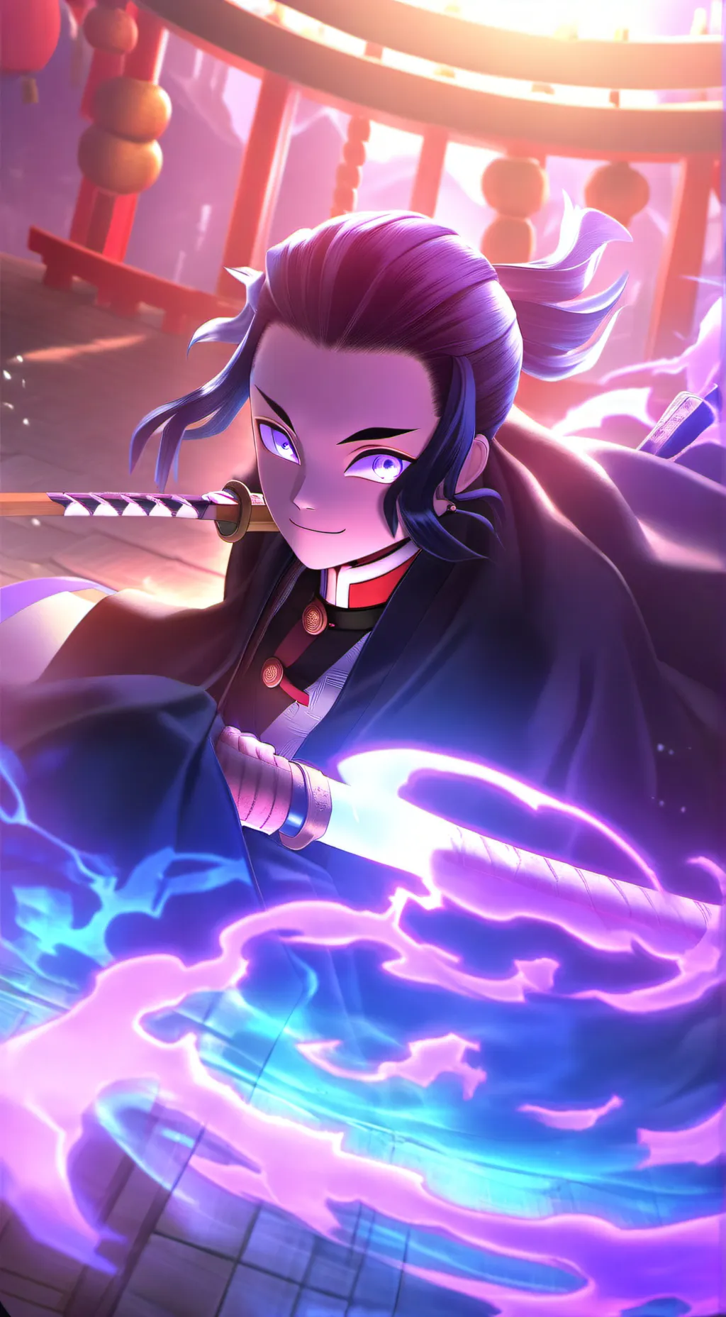 ai character: Hashira background