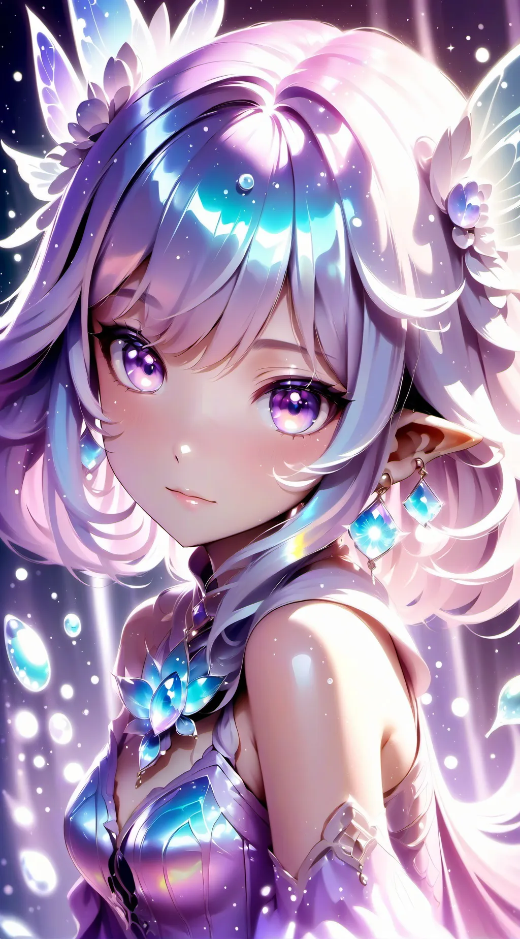 ai character: CH🦄🦋🪼 background