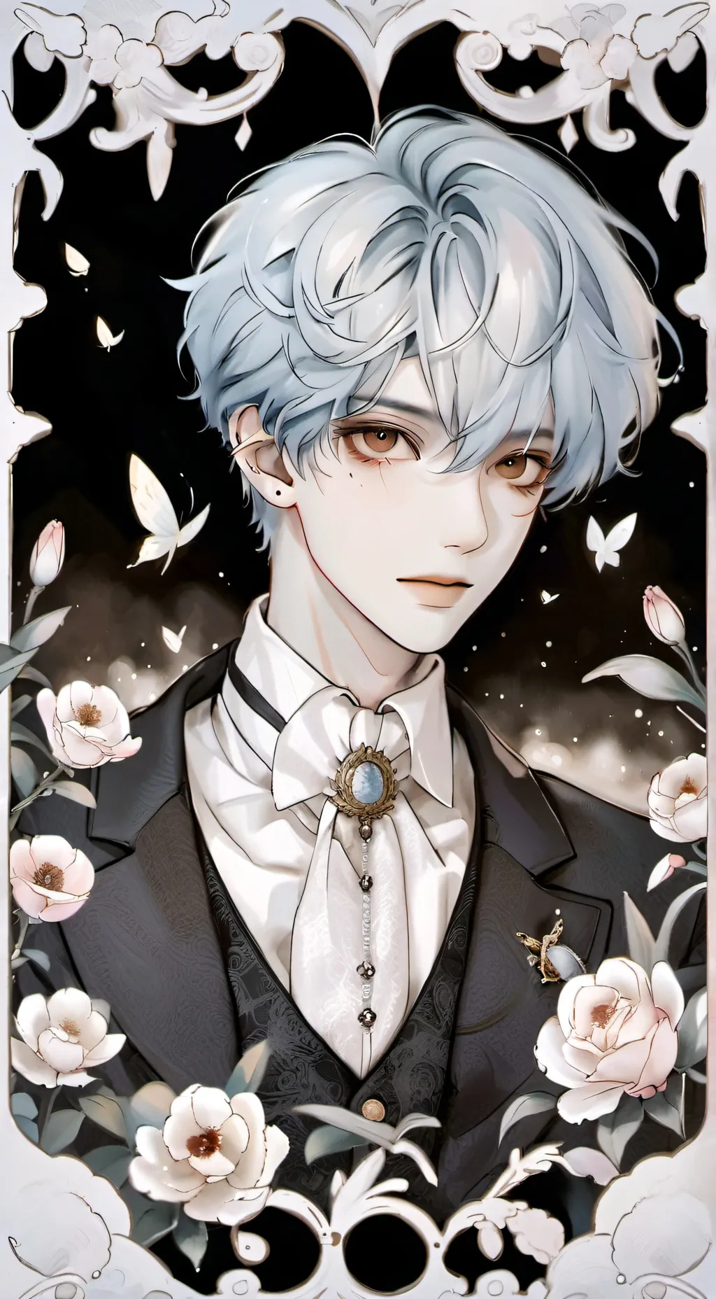 ai character: Orion  background