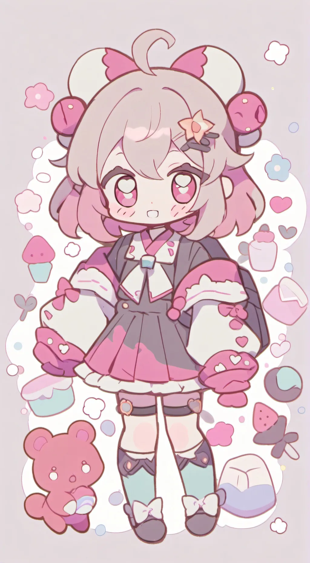 ai character: bella background