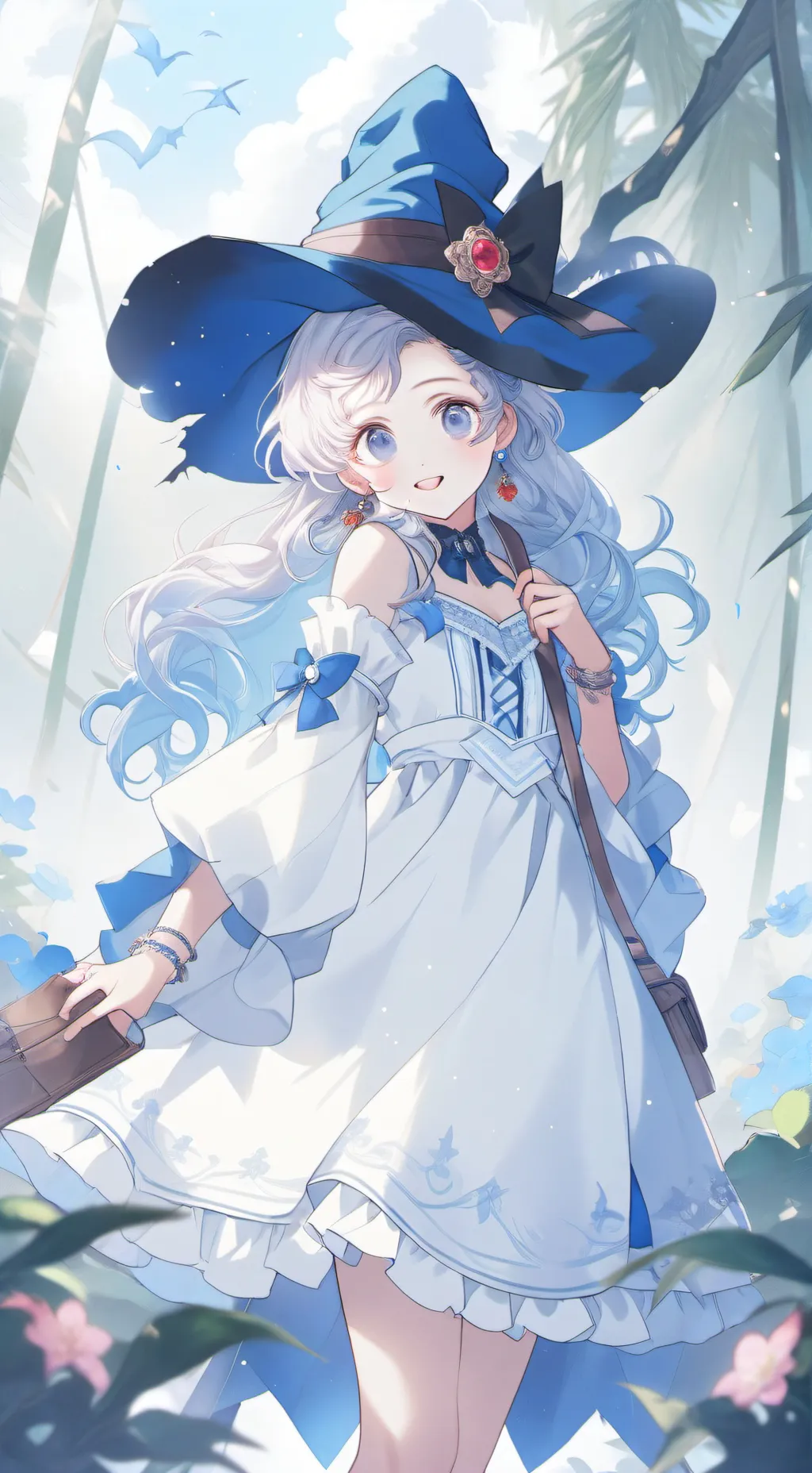 ai character: amelia background