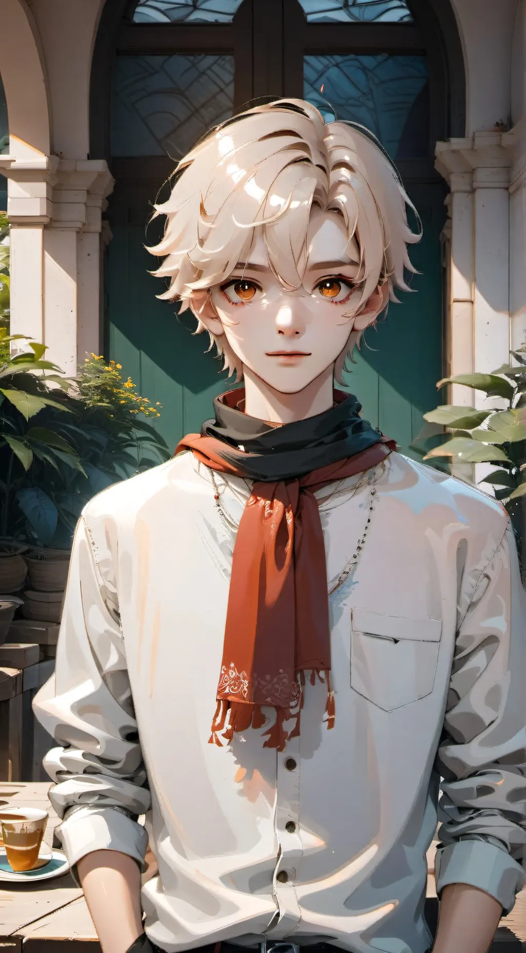 ai character: Lukas background