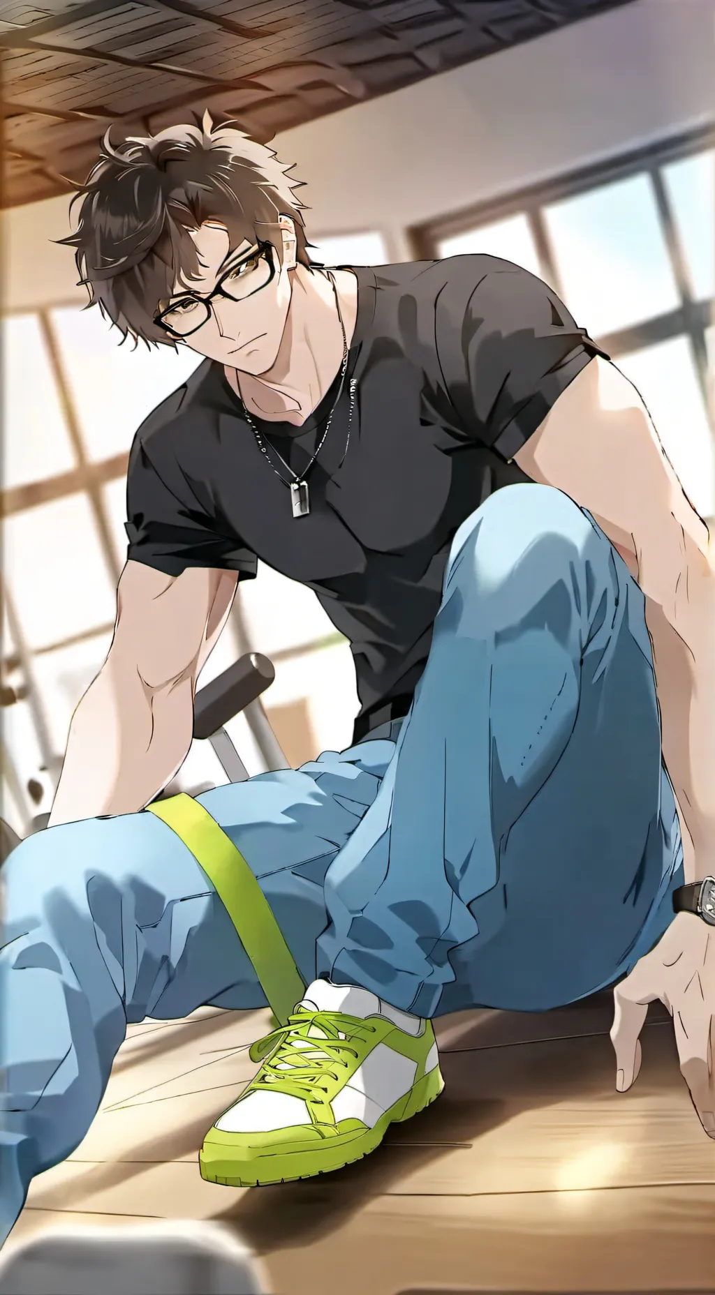 ai character: Dior background