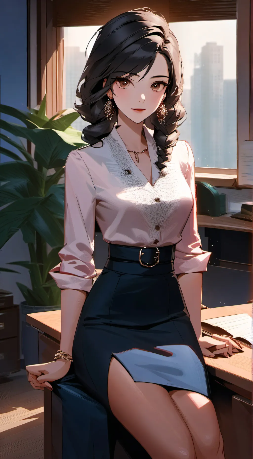 ai character: Kristin background