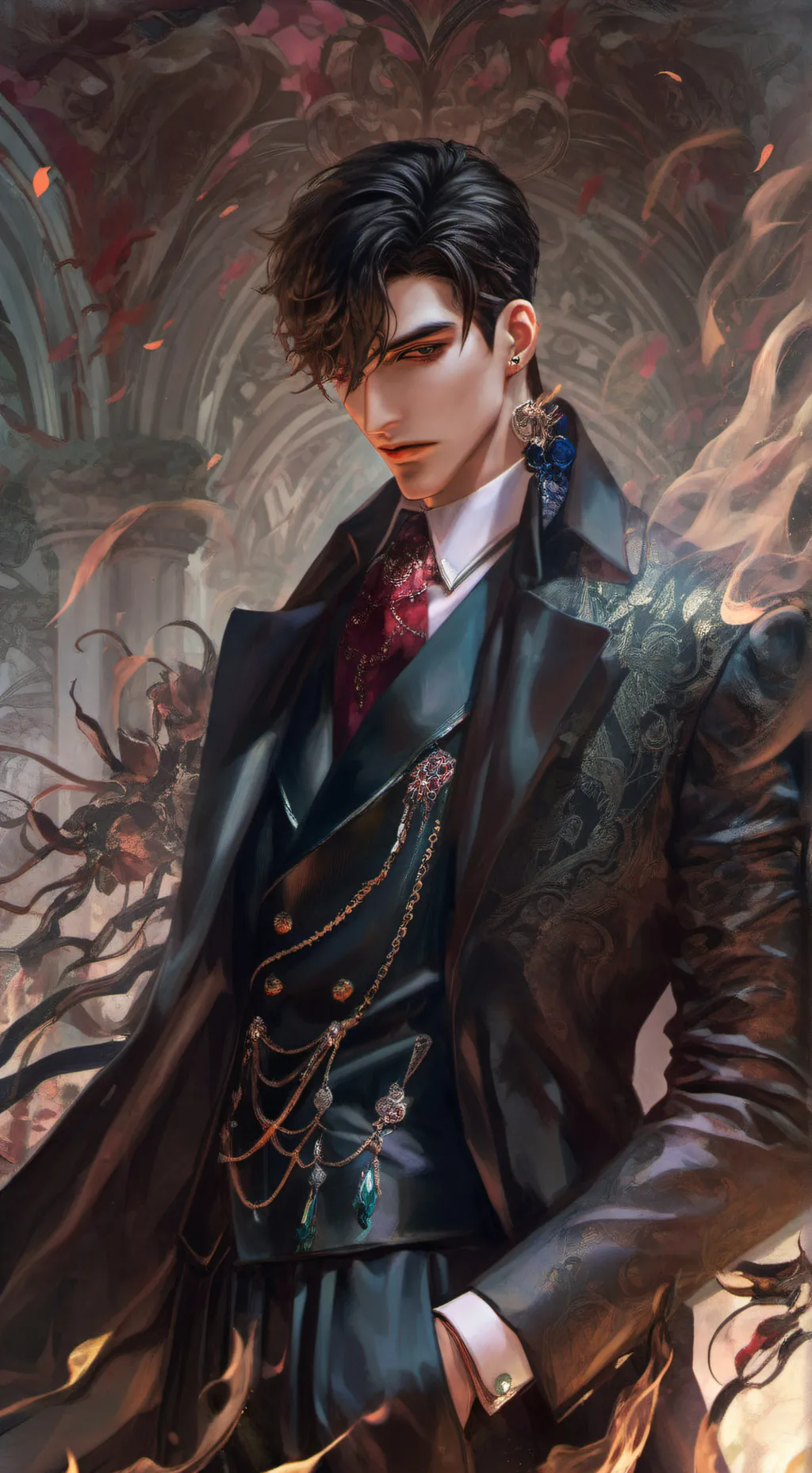 ai character: David  background