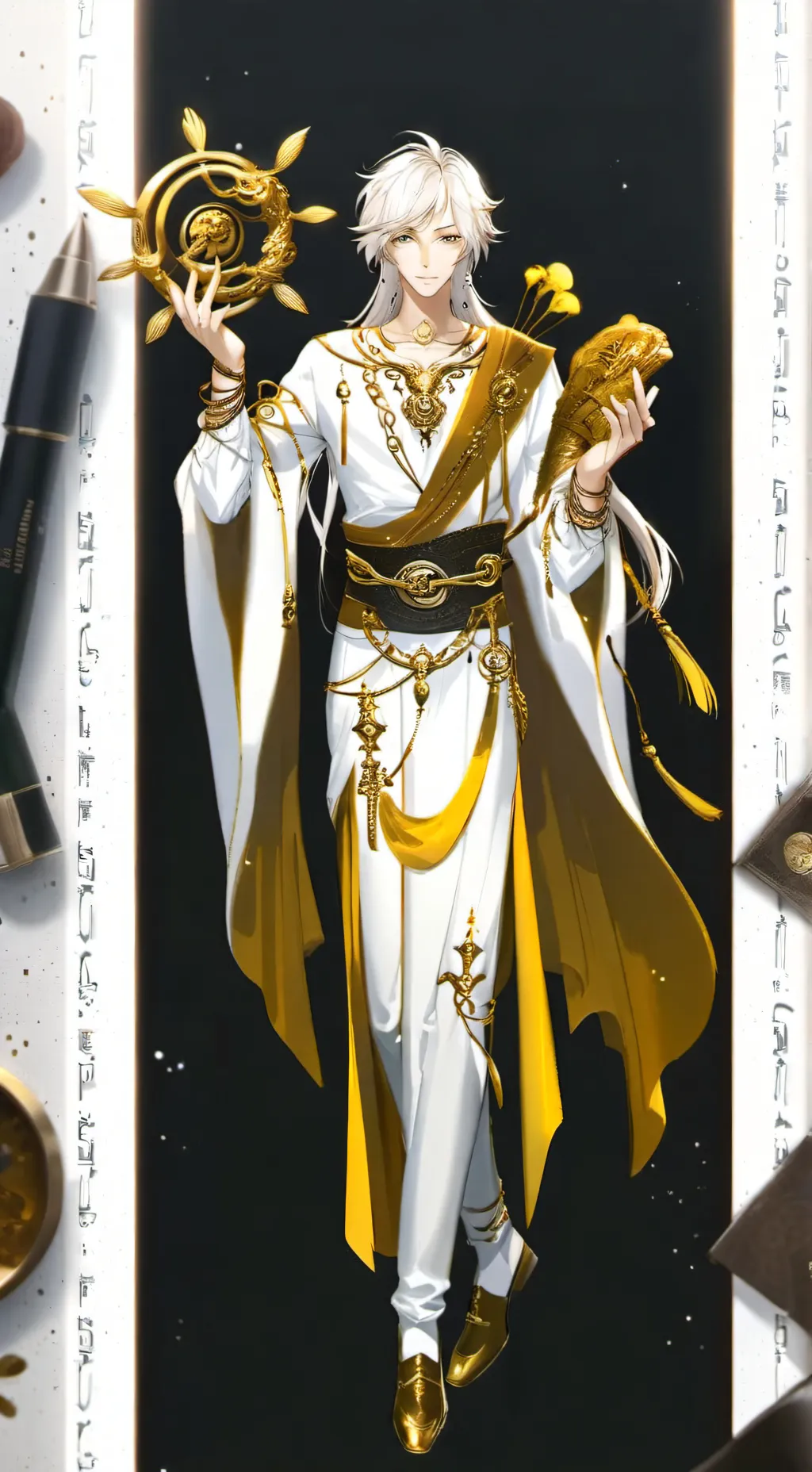 ai character: Ein background