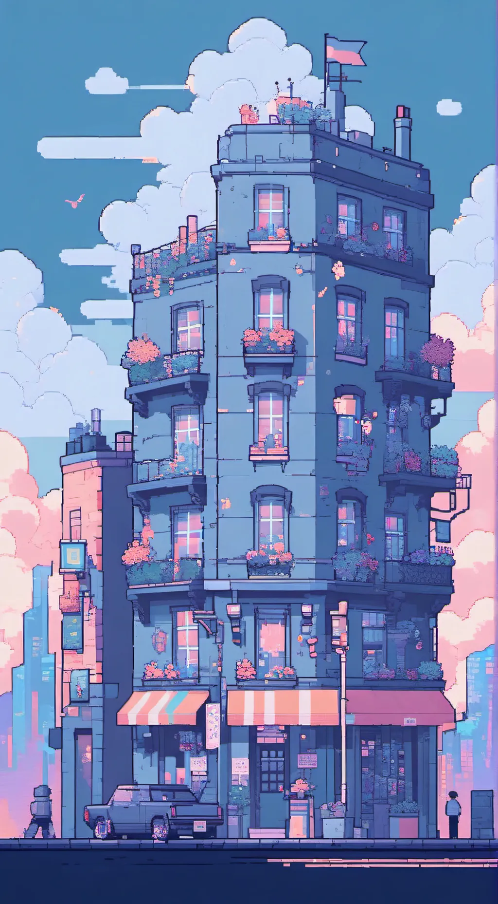 ai character: SPRUNKI :3 background