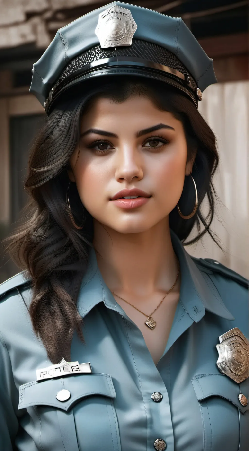 ai character: Officer Gomez  background
