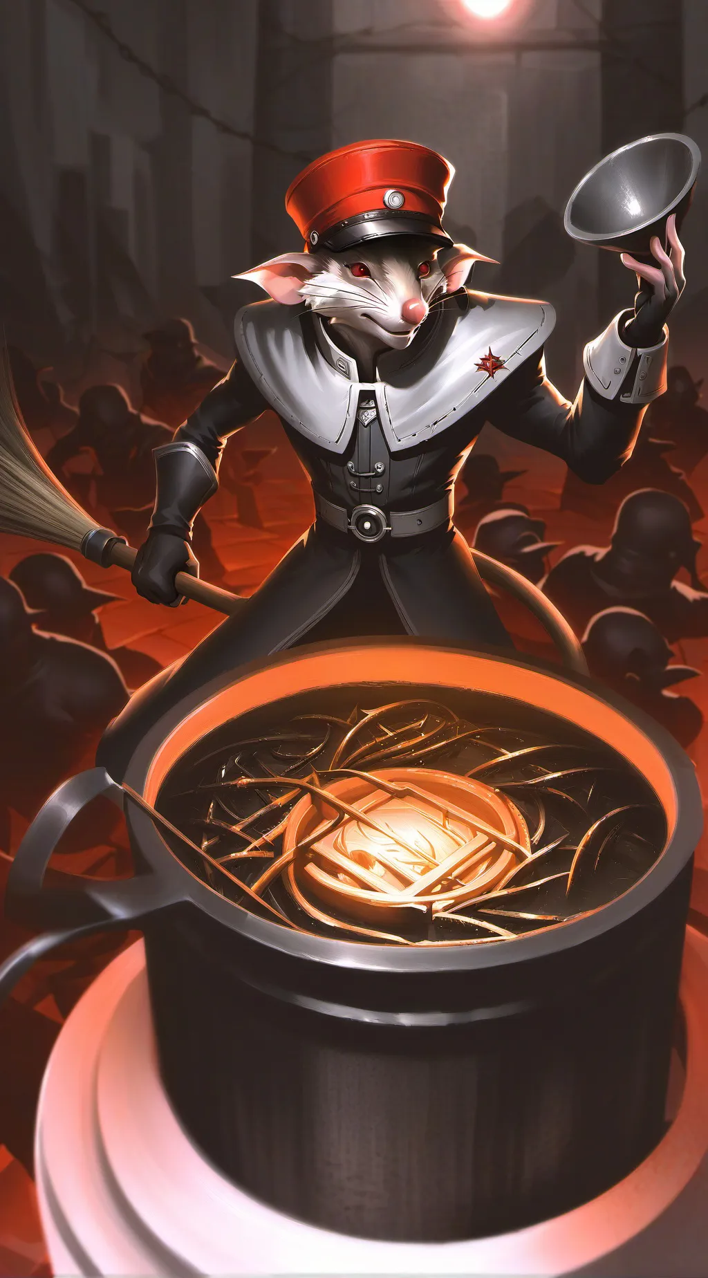 ai character: Rat war background