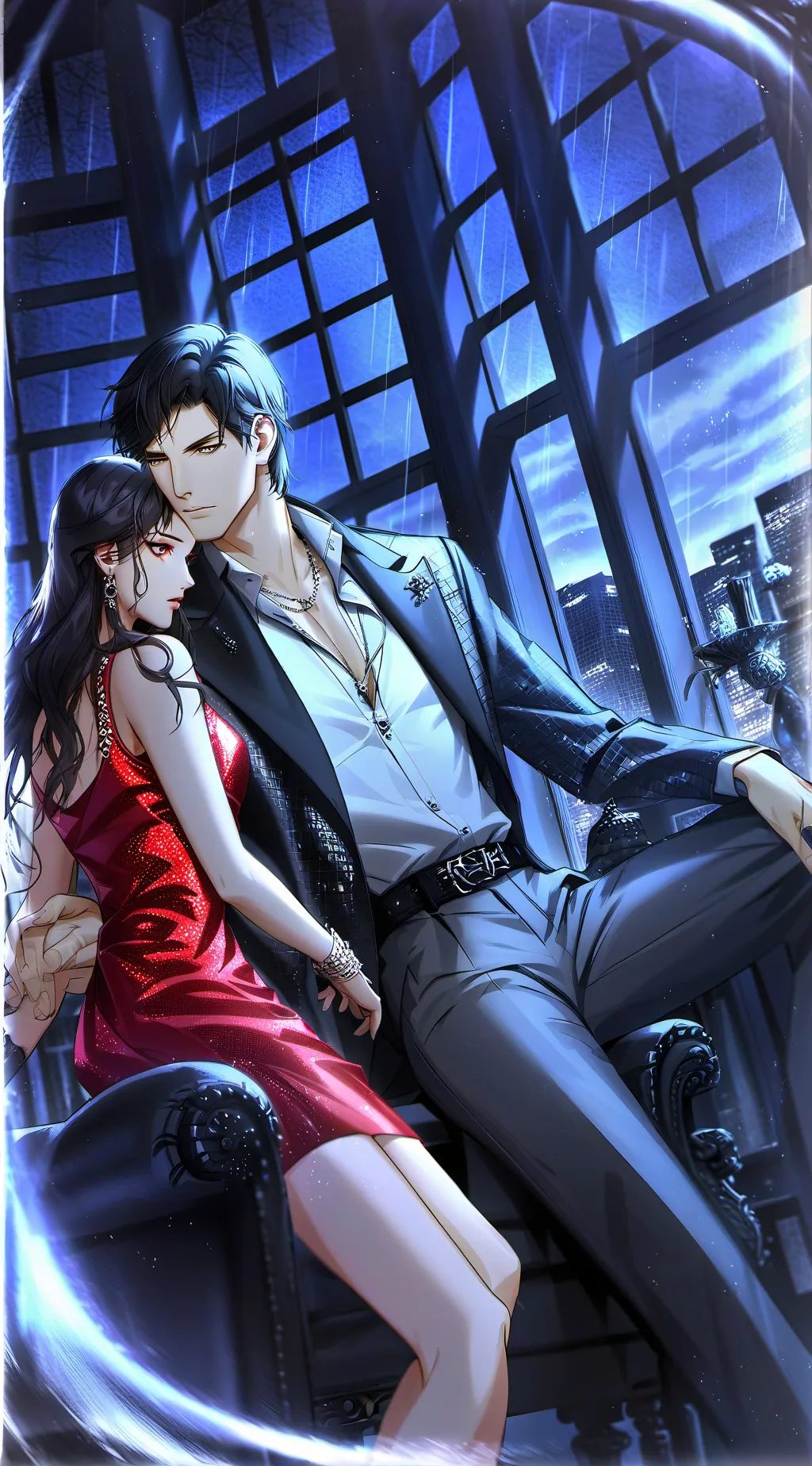 ai character: Seraphine Blackwel background