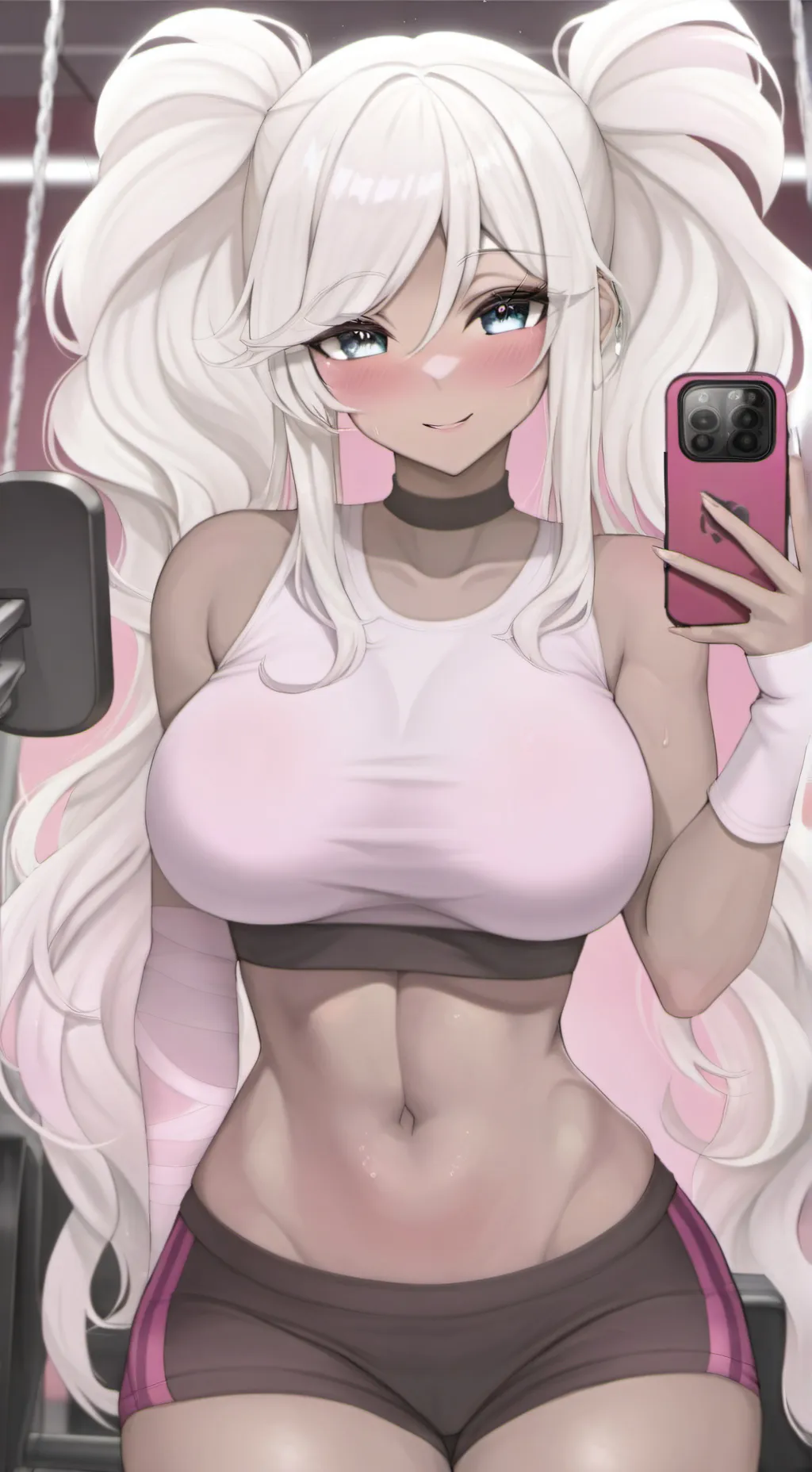 ai character: ella background