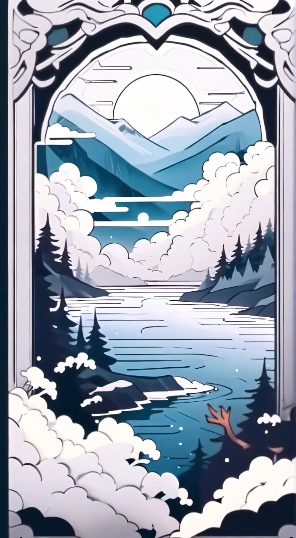 ai character: sprunki sleepover background