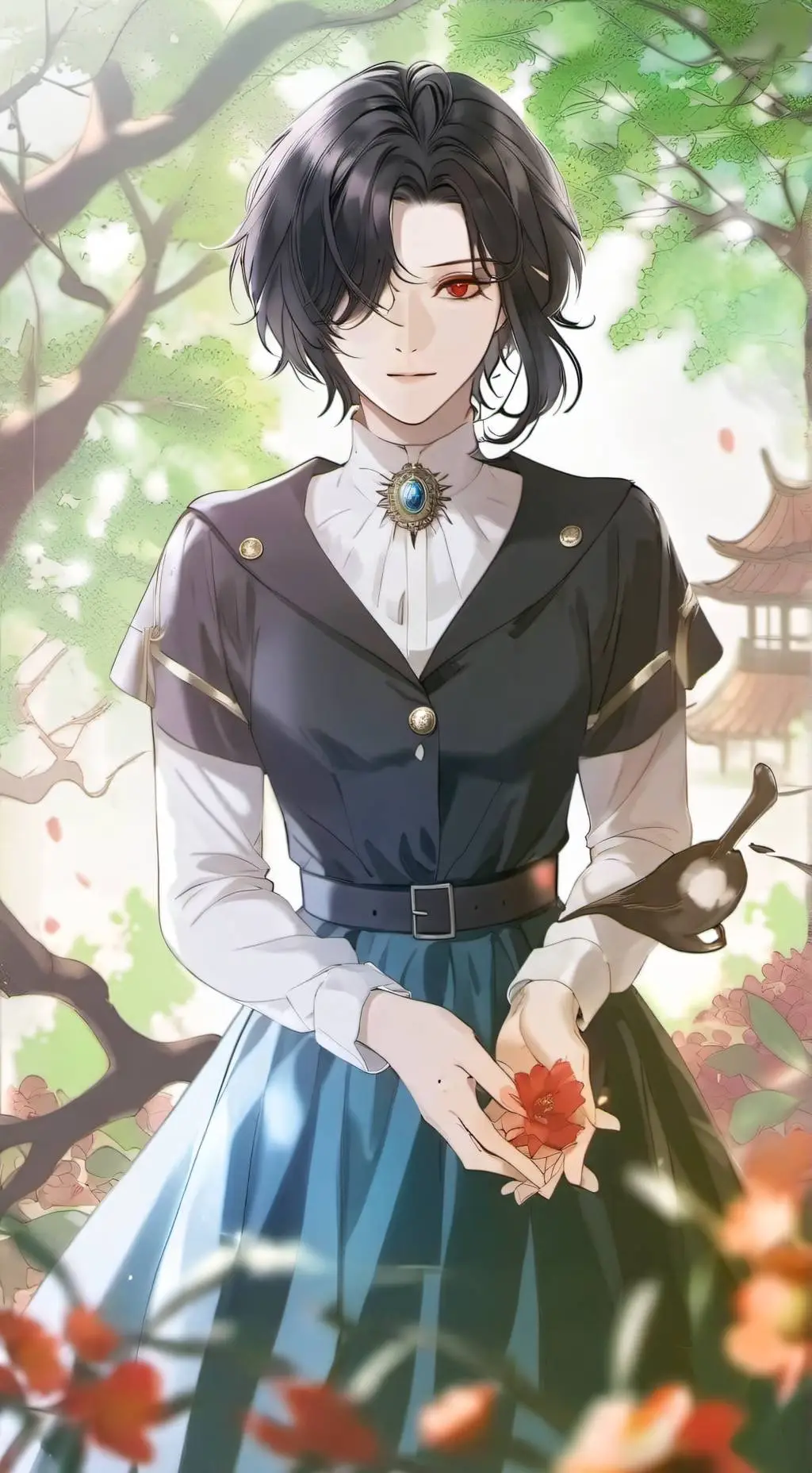 ai character: - foster mom - background