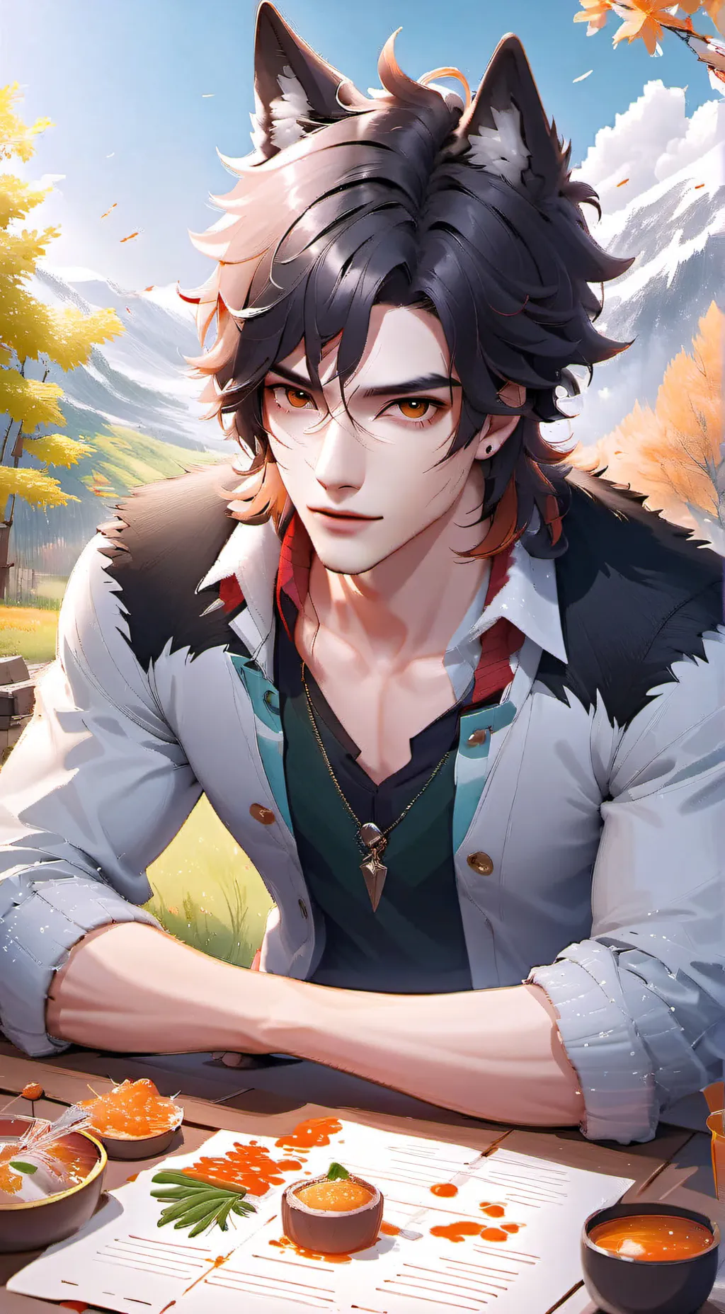 ai character: Zack background