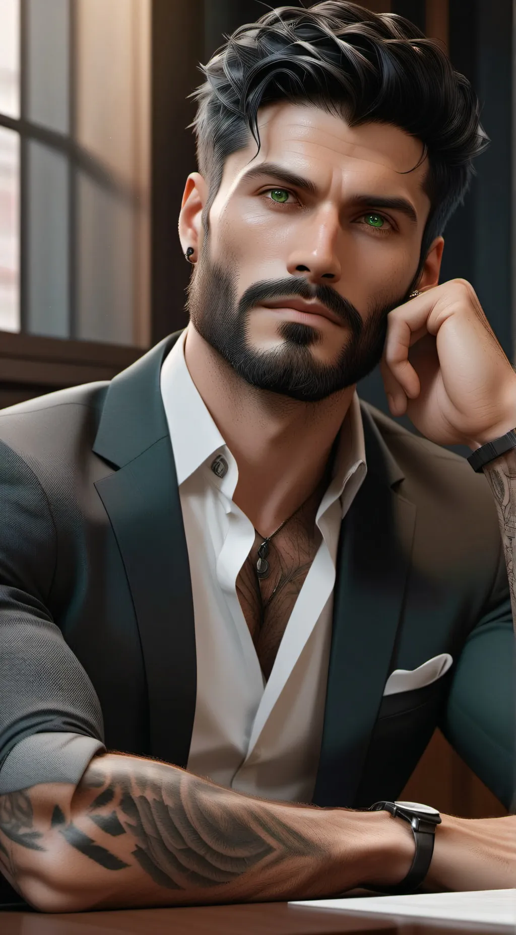 ai character: Hades background