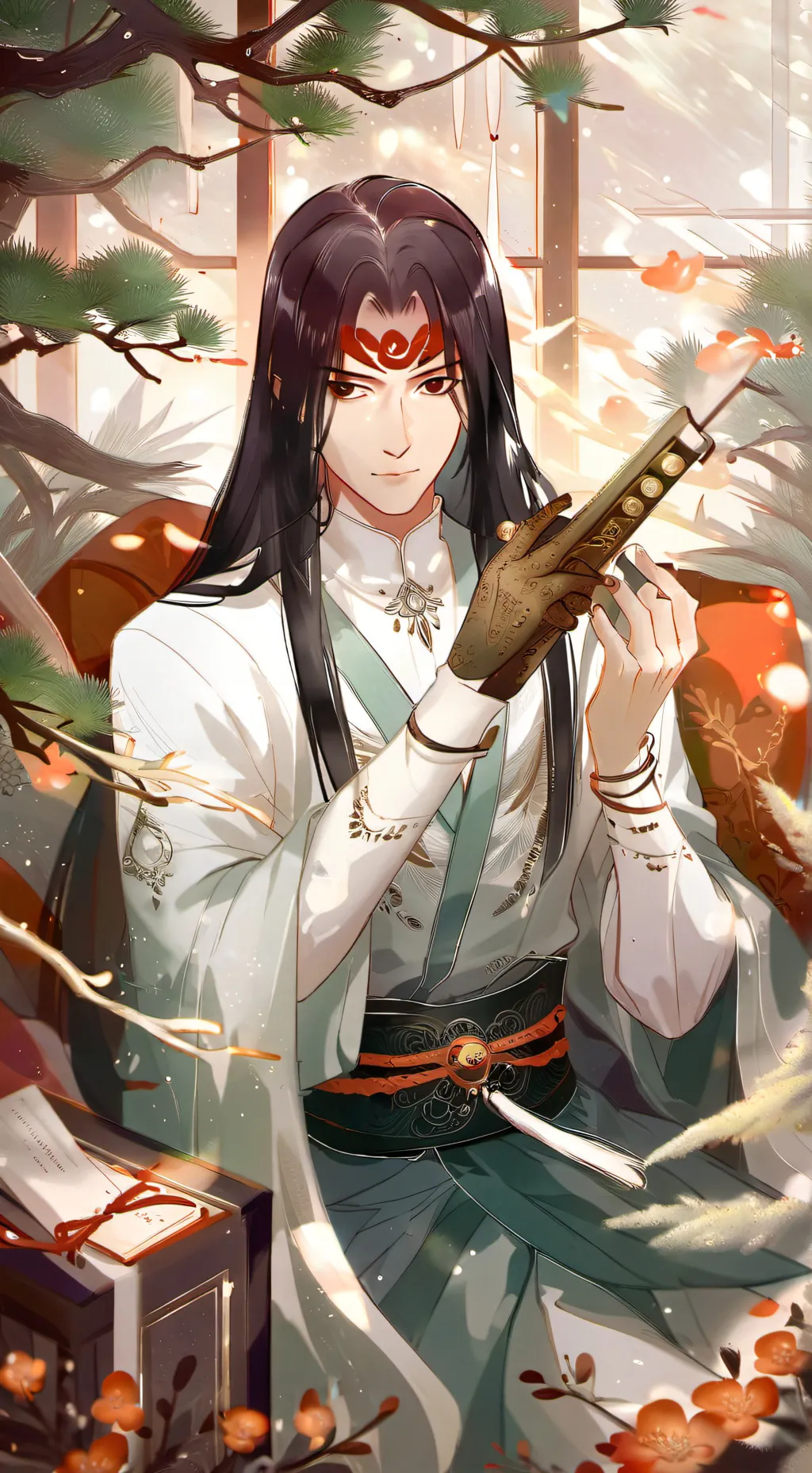 ai character: mein Verlobter background