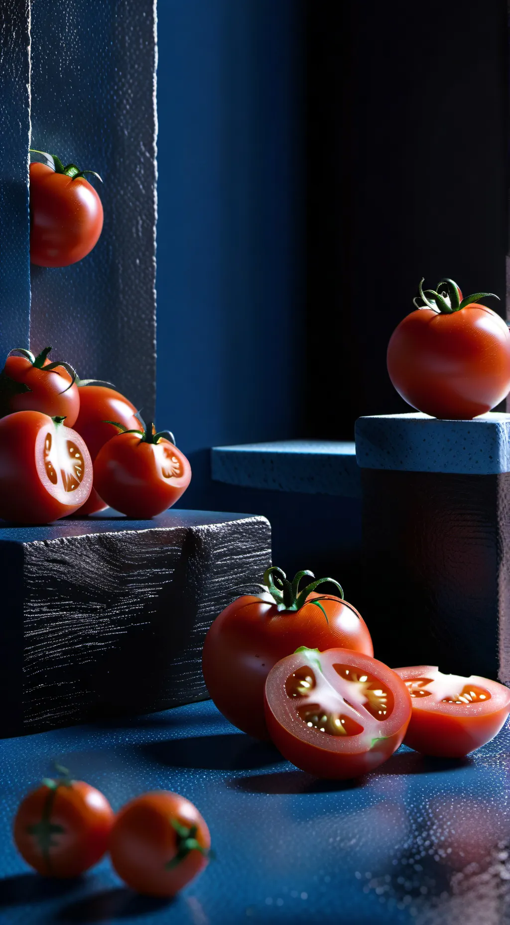 ai character: Tomato meme  background