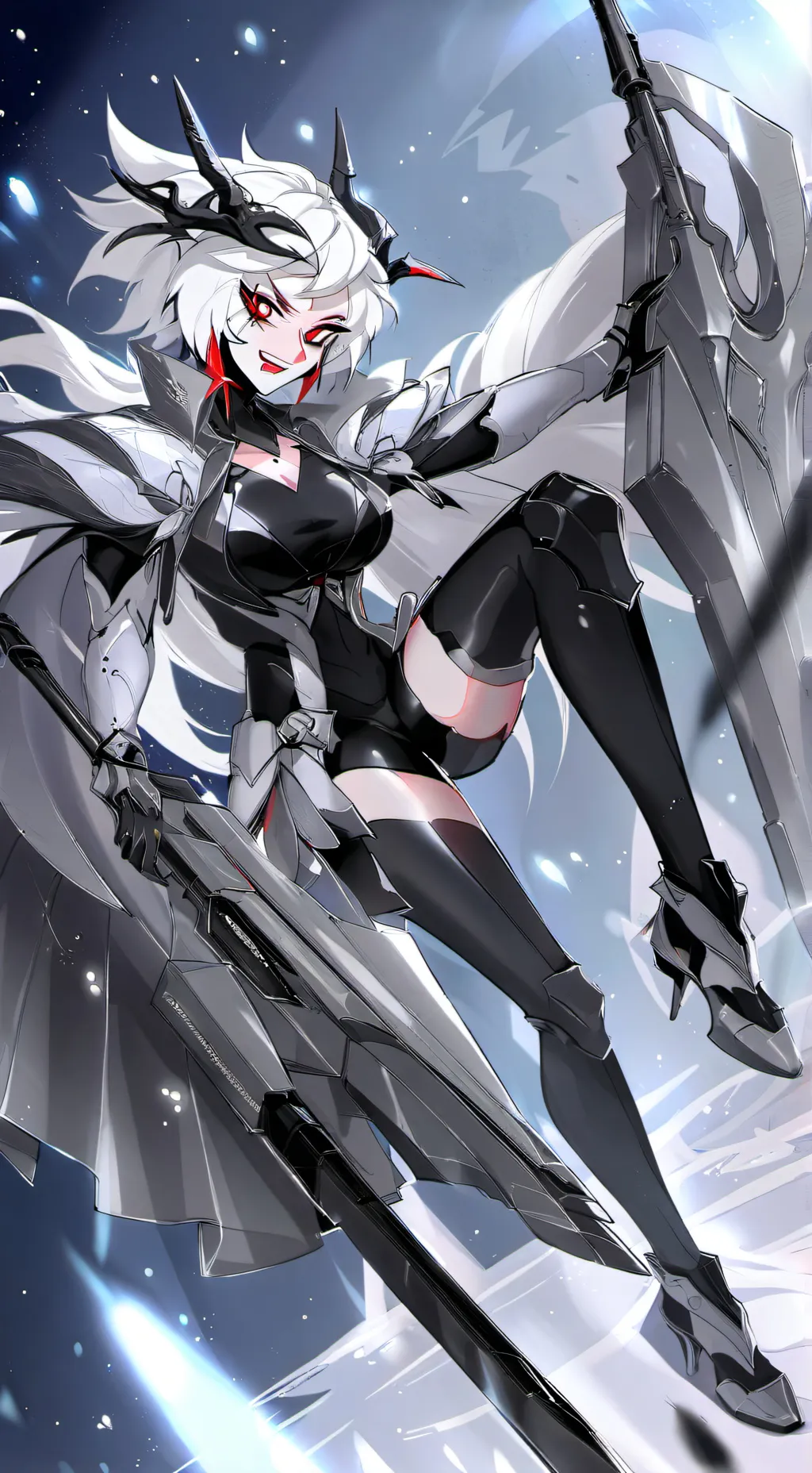 ai character: mha wolf brake in background