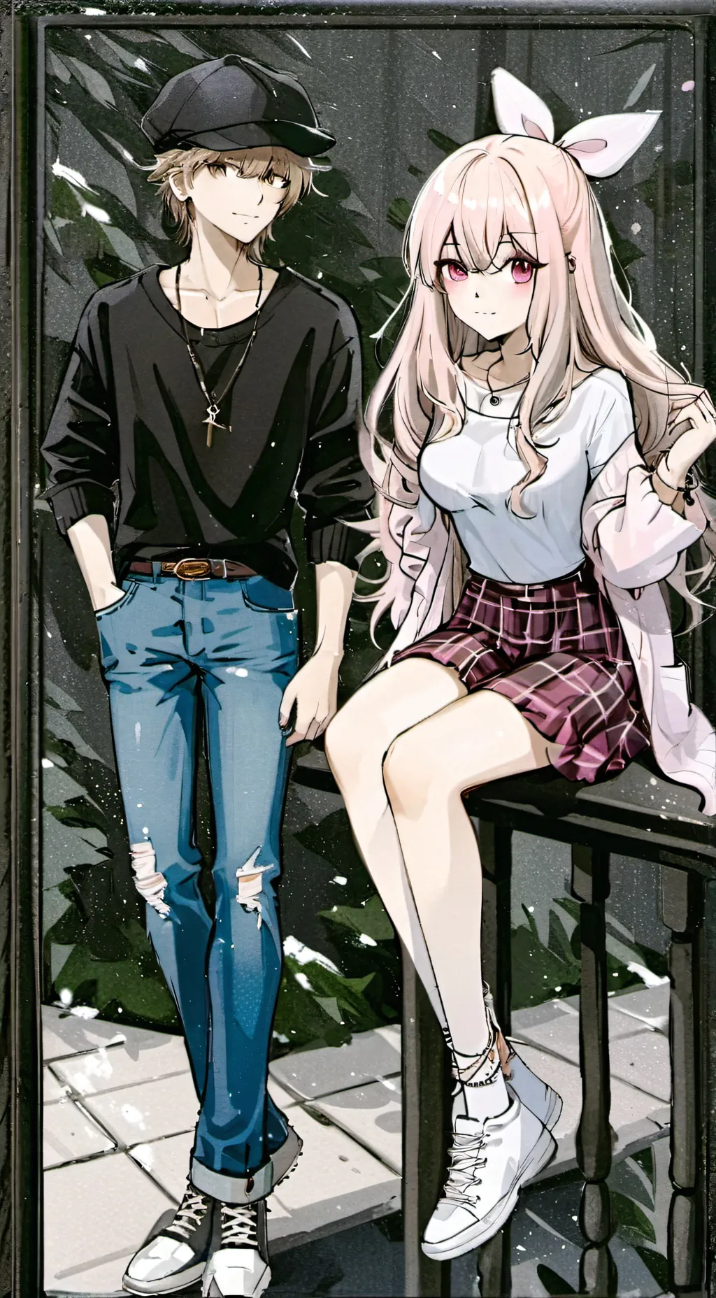 ai character: Jake Heart background