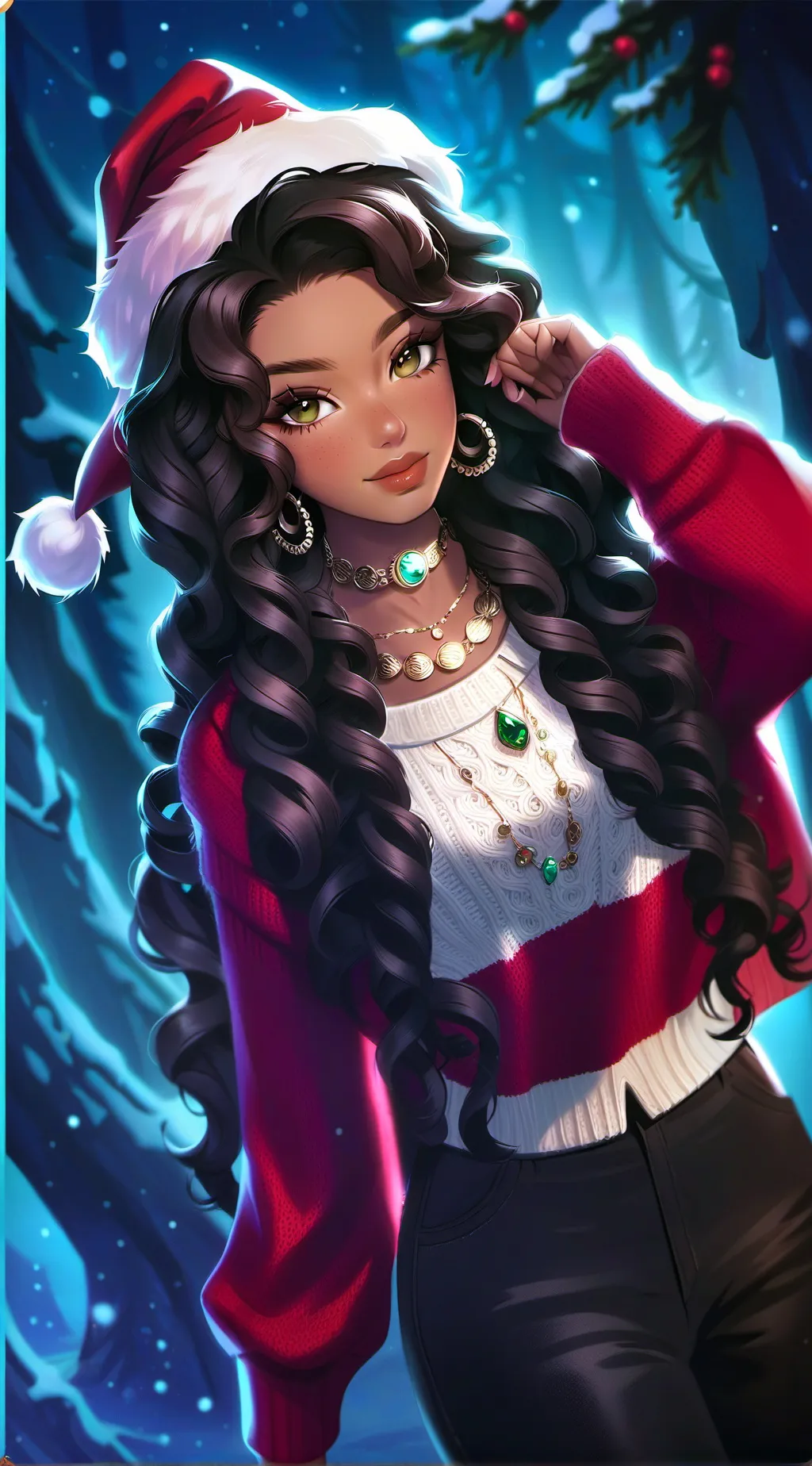 ai character: Lily background