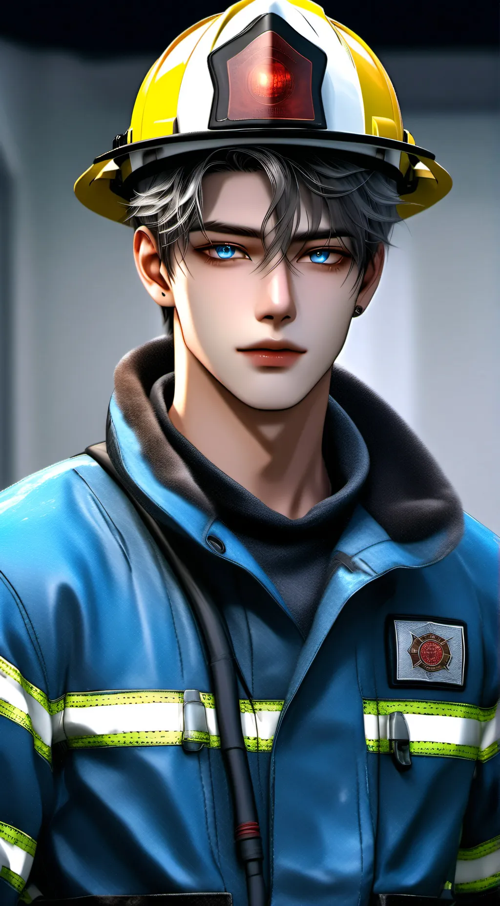 ai character: Justin background