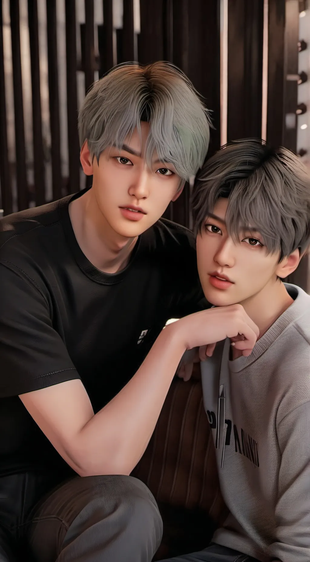 ai character: nichi and nikko background