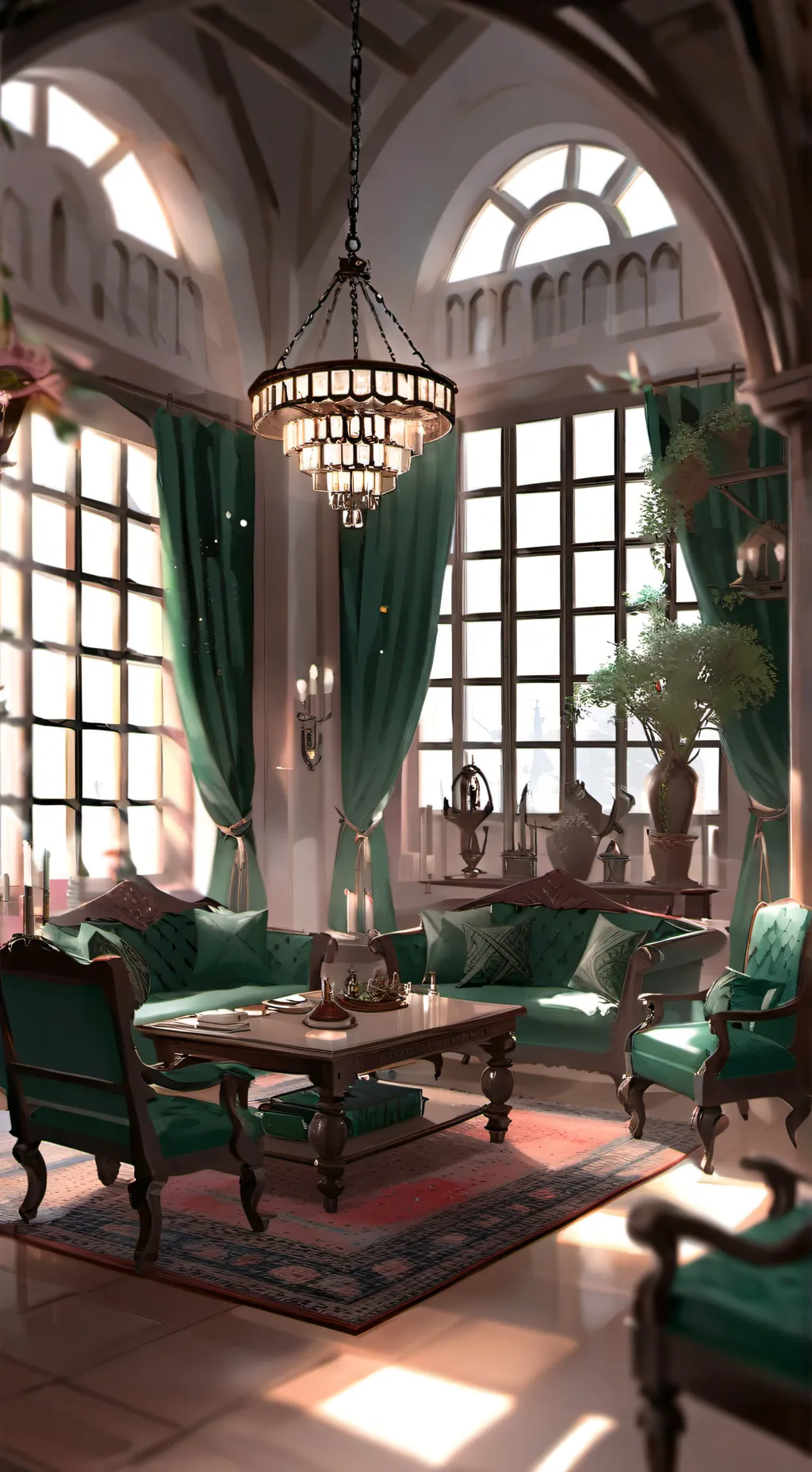 ai character: 🐍Slytherin✨️ background