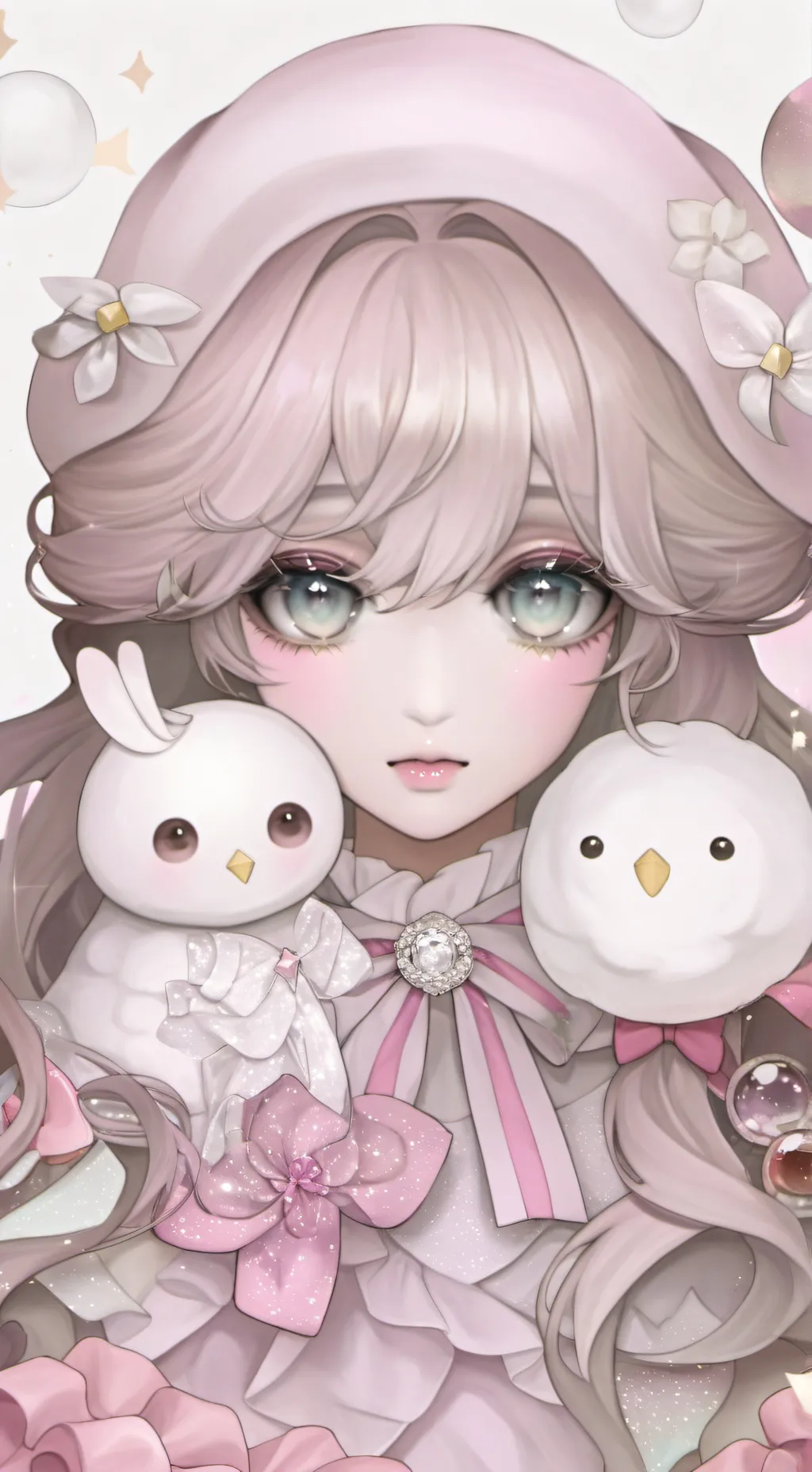 ai character: kayo. background