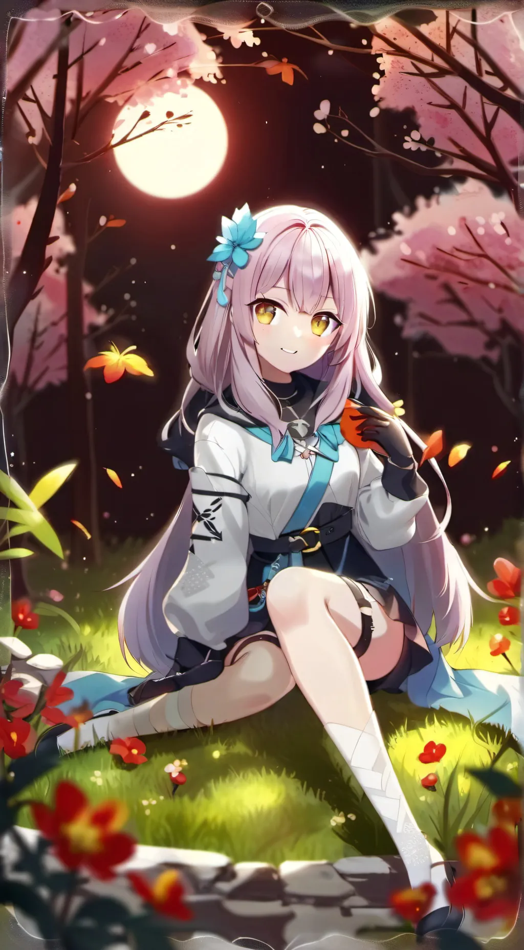 ai character: Isabelle  background