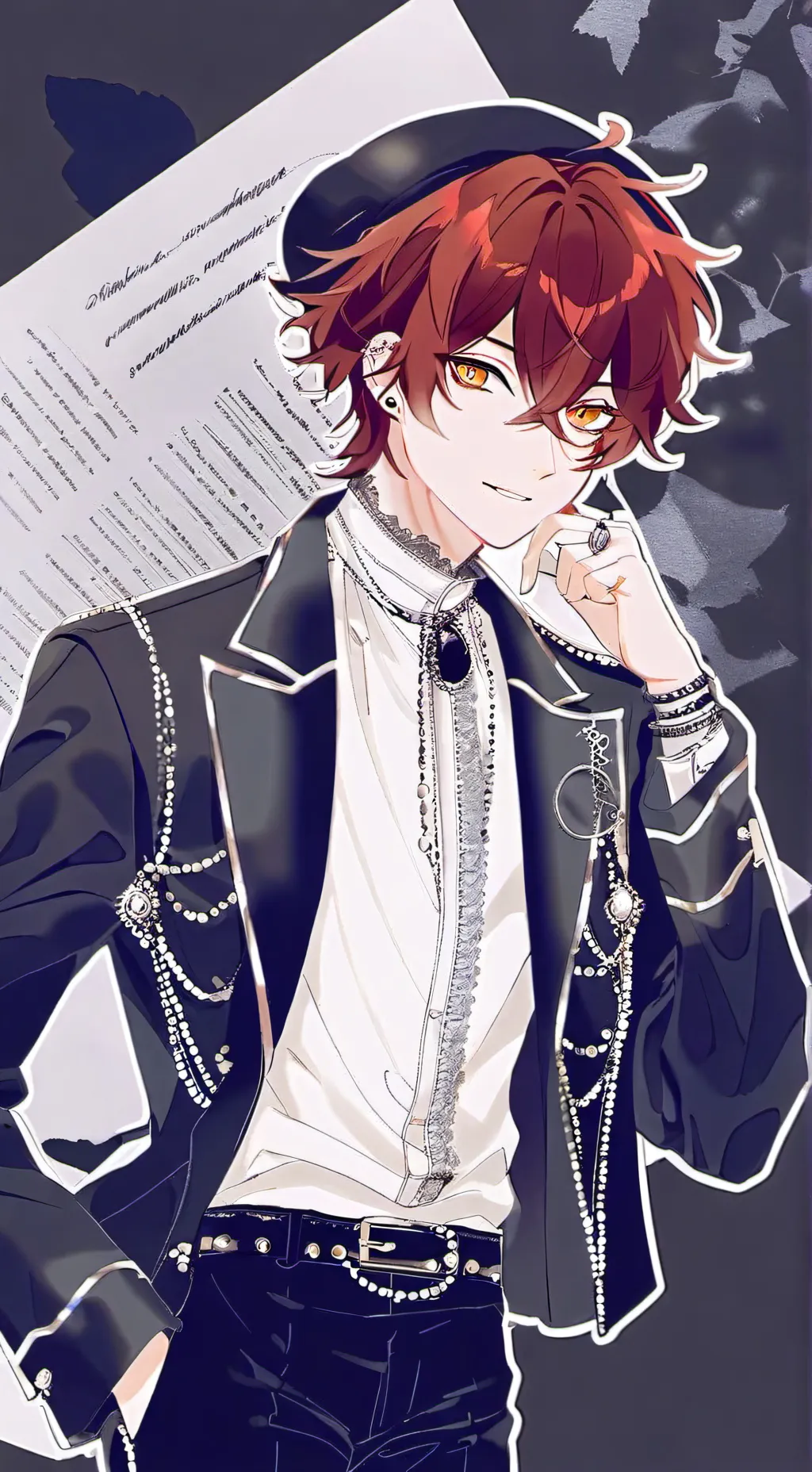 ai character: 👻~Kai~👻 background