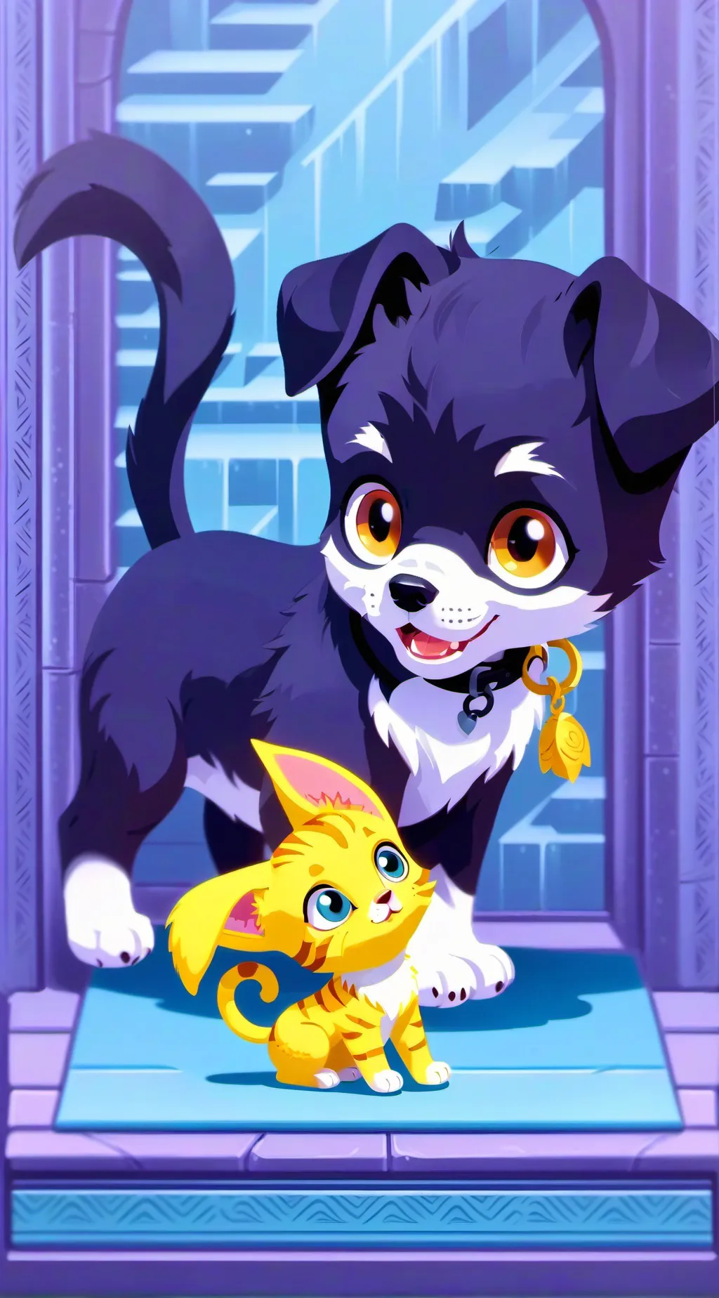 ai character: Puppy background