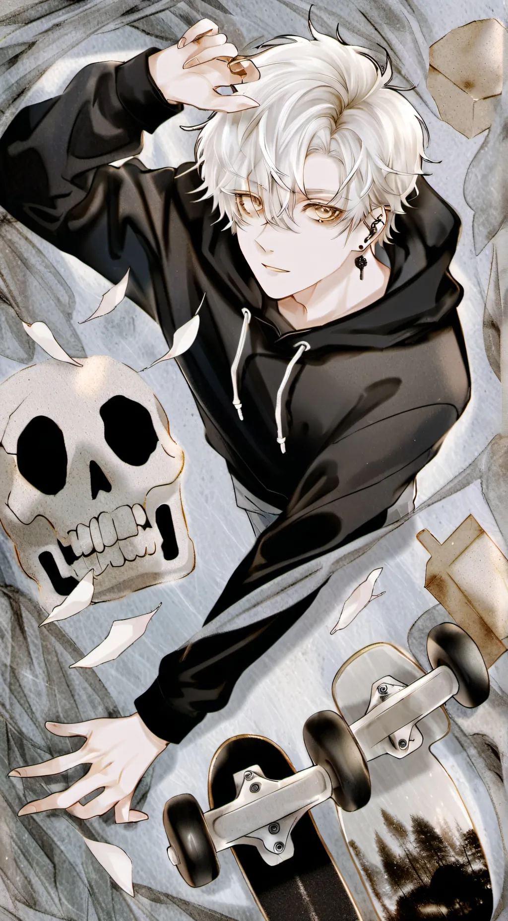 ai character: ren background