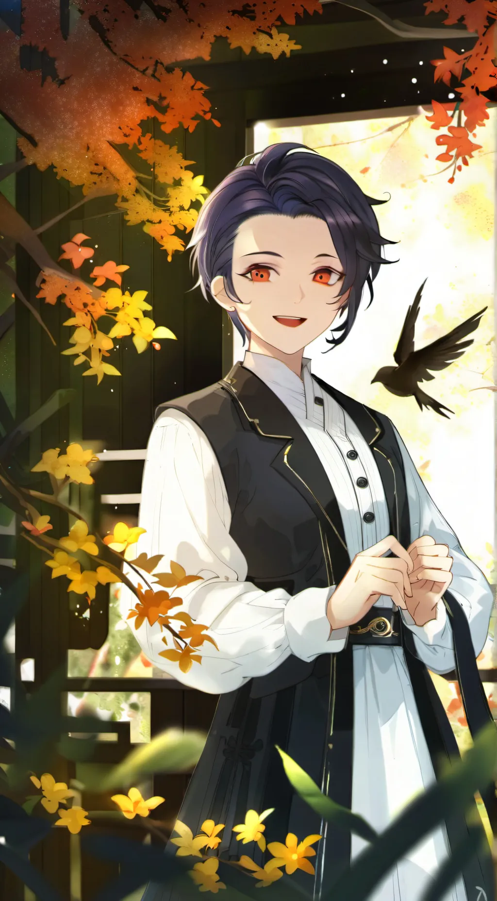 ai character: Nagui background