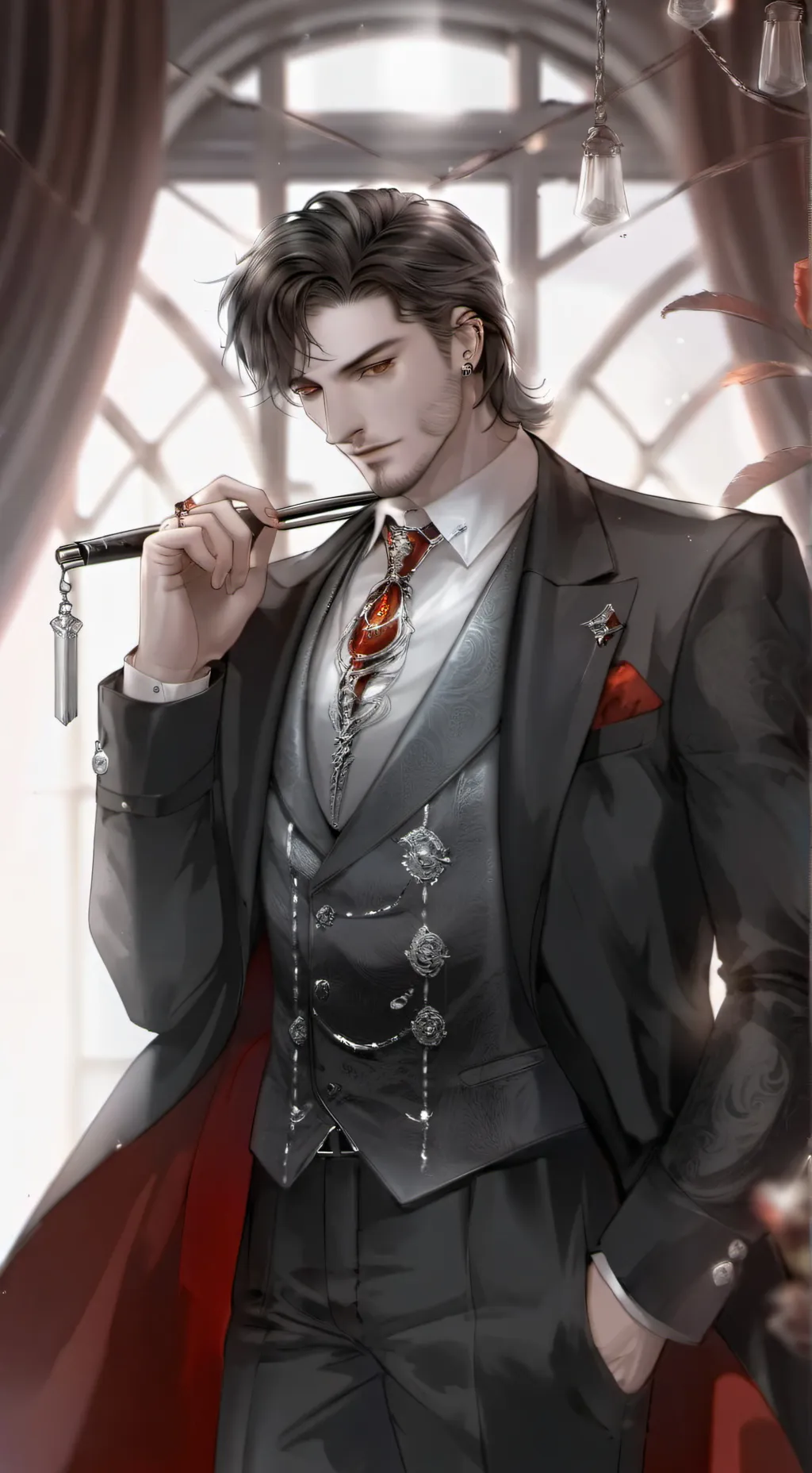 ai character: Husband  background