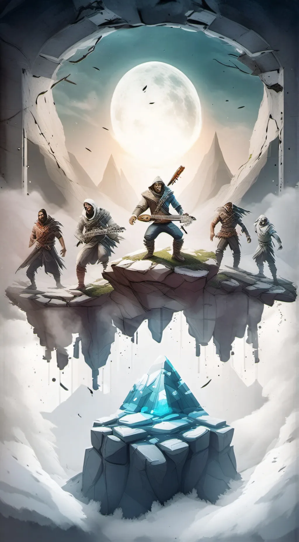 ai character: incredimod club background