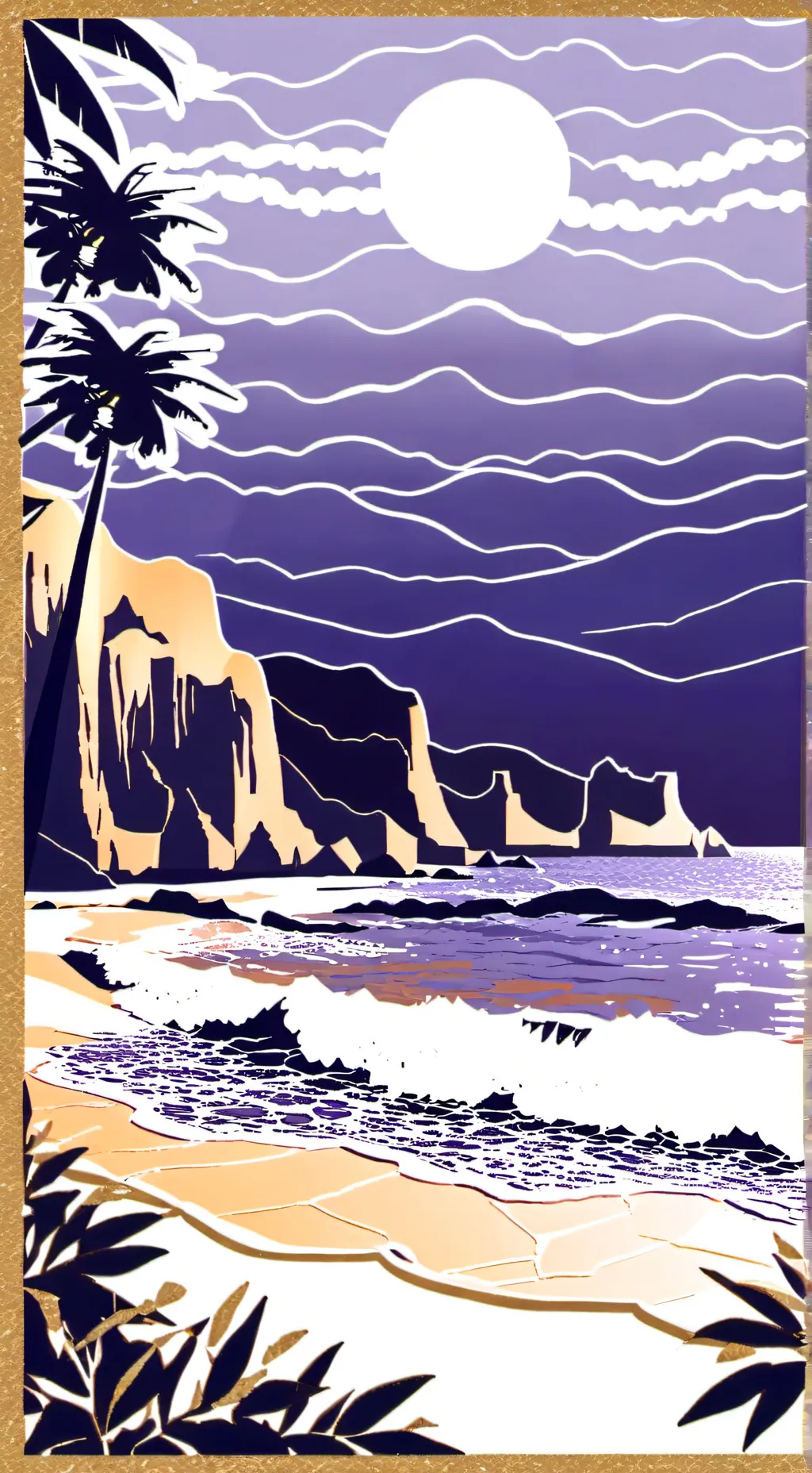 ai character: mha na praia background